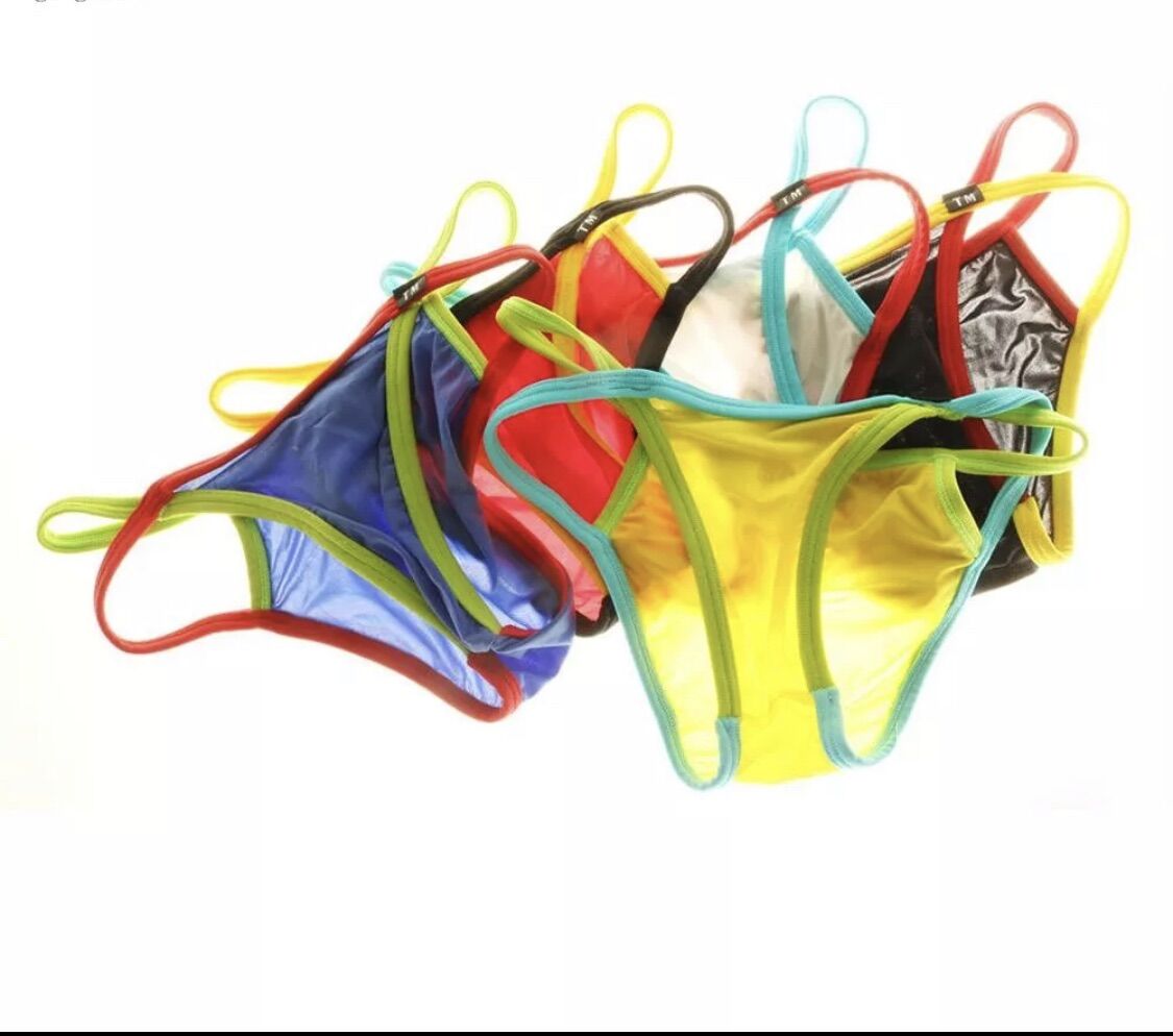 Quần lót nam bikini dây thun cotton size M-L