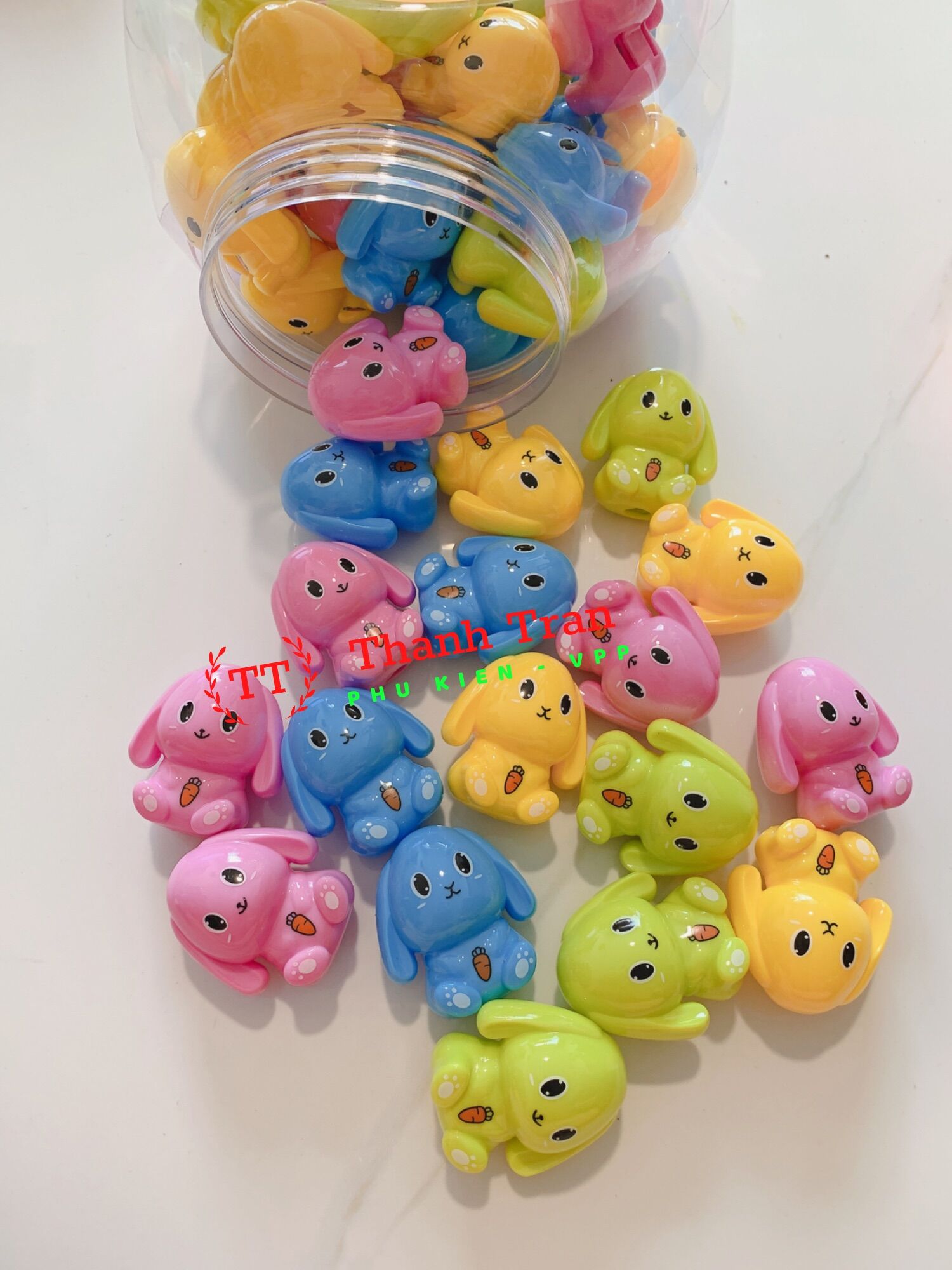 Gọt bút chì hình con thỏ