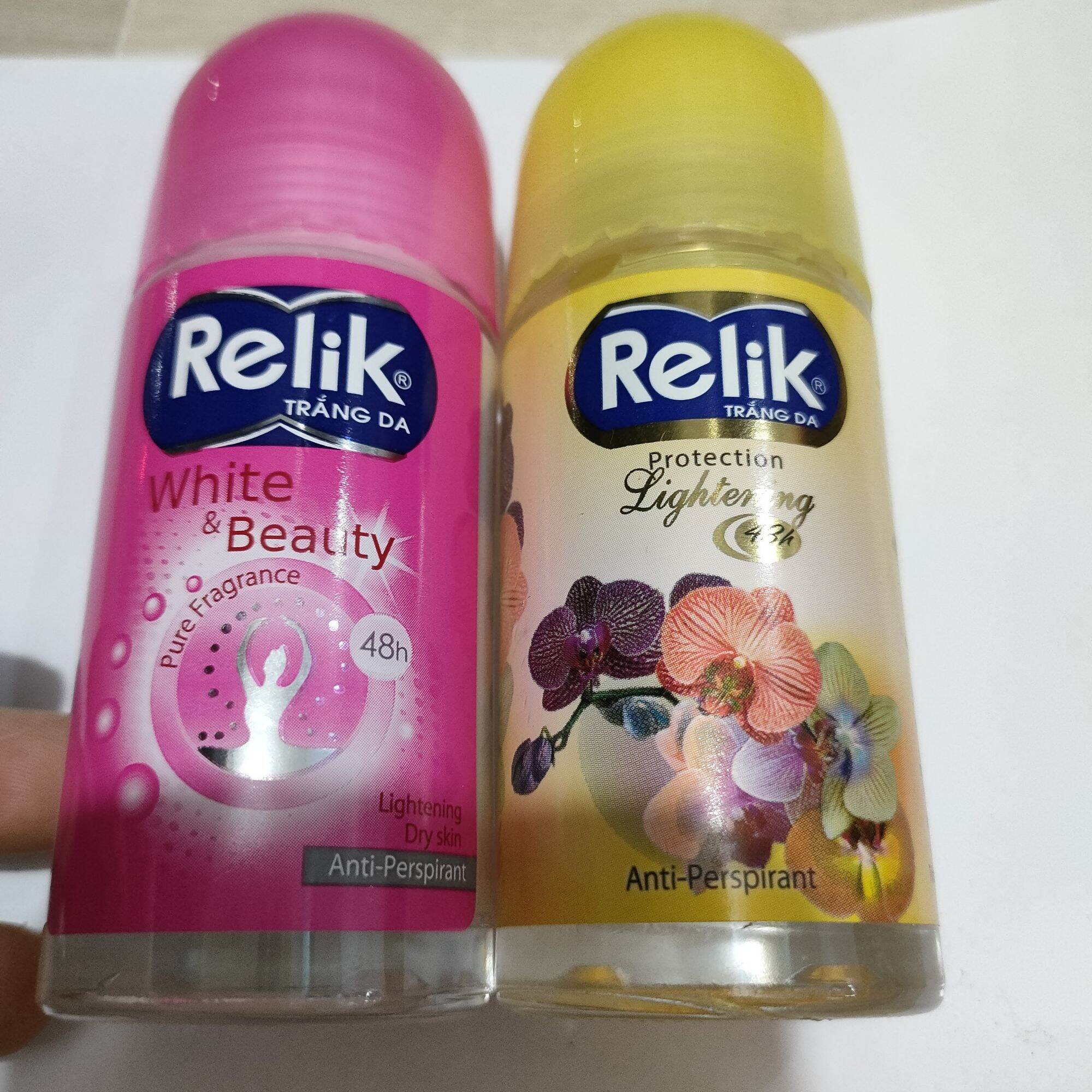 LĂN KHỬ MÙI RELIK 50ML TRẮNG DA - GIẢM THÂM (CHAI LỚN)