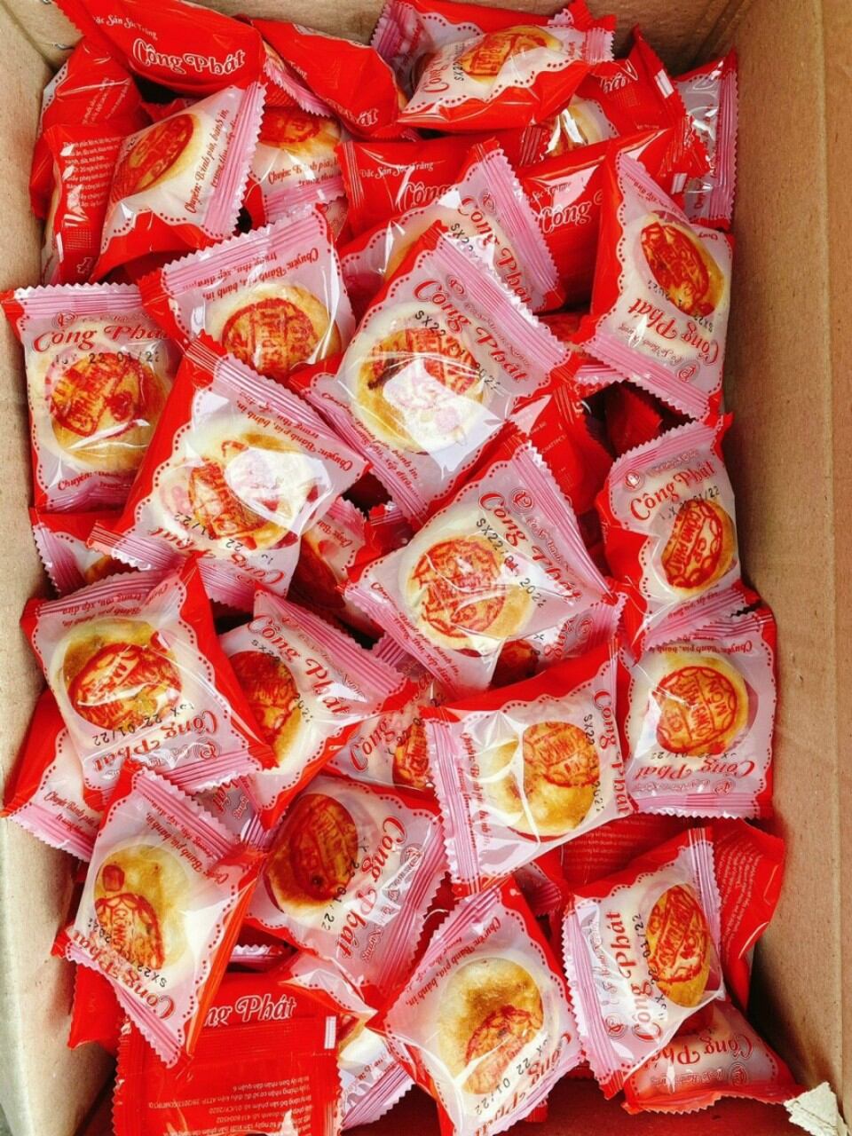 combo 10 BÁNH PÍA MINI CÓ TRỨNG CÔNG PHÁT siêu ngon