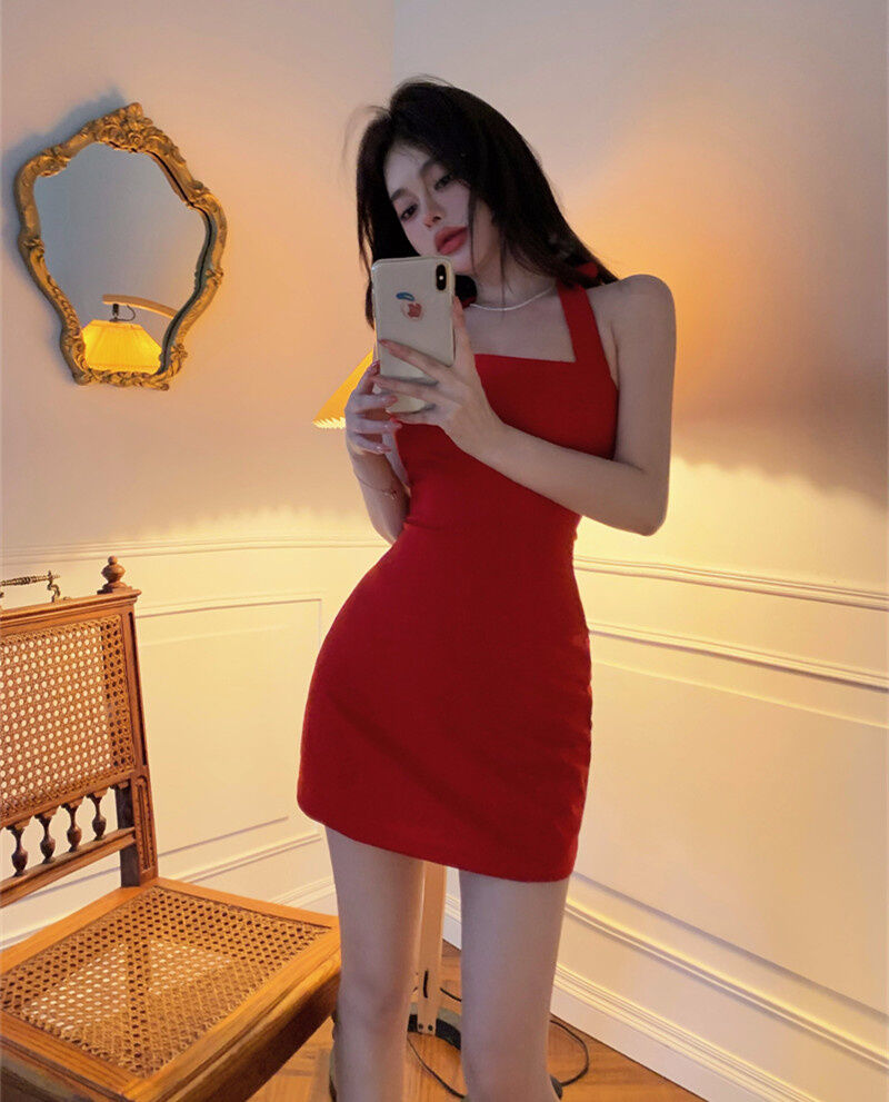 Khám phá với hơn 75 váy liền màu đỏ siêu hot  trieuson5