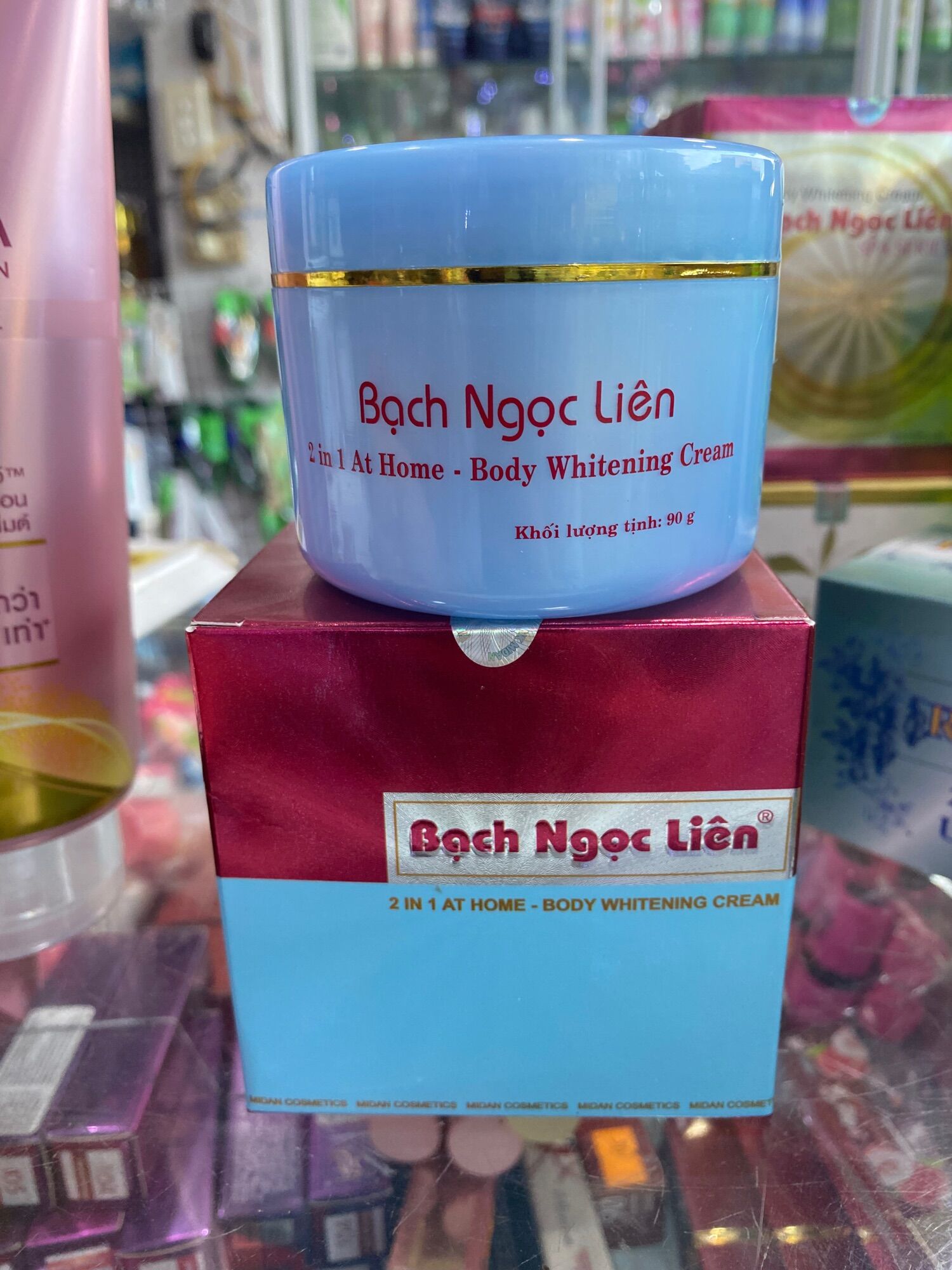 Kem siêu trắng da body bạch ngọc liên chính hãng