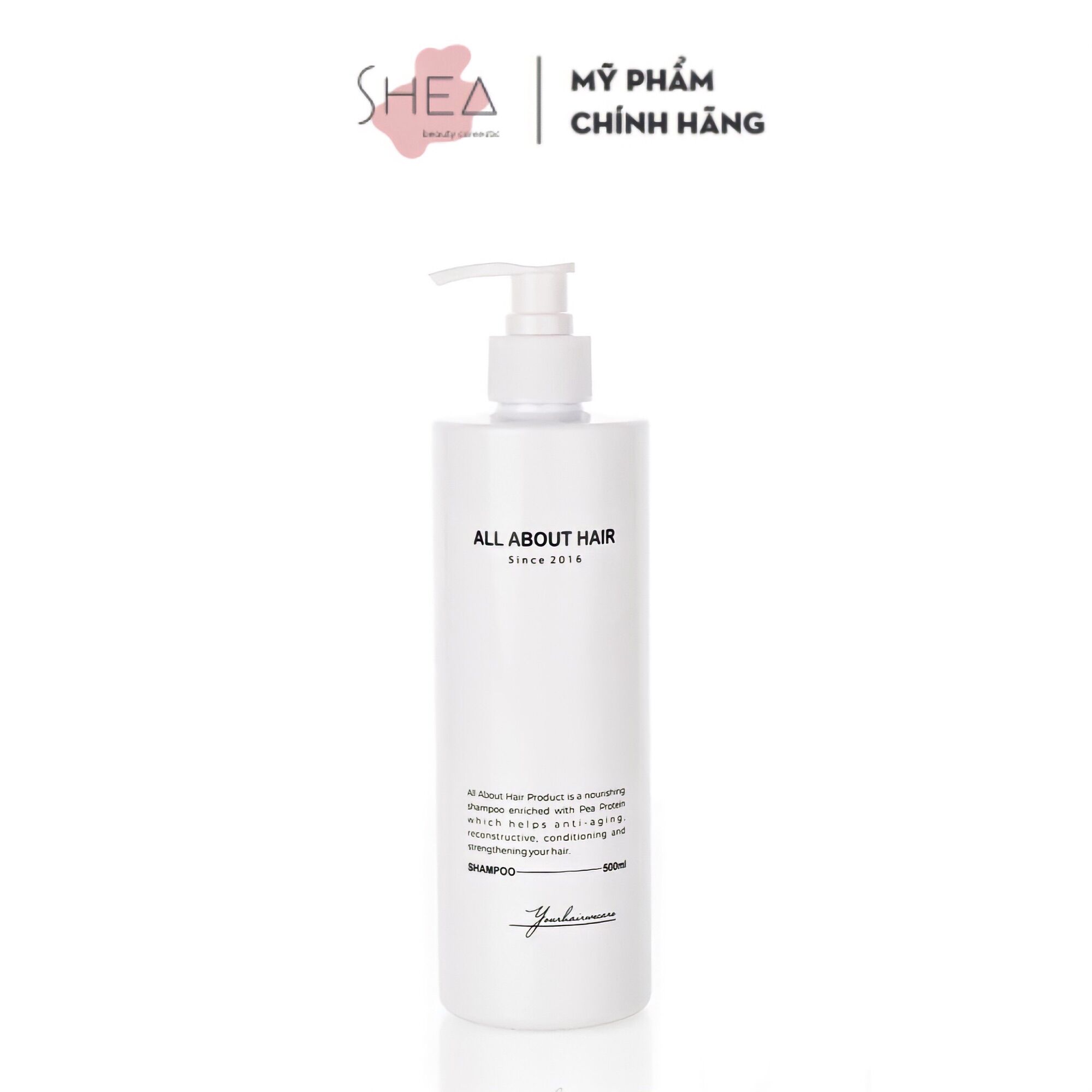 Dầu gội không chứa silicone Shampoo All About Hair [tặng 1 sample kem ủ]