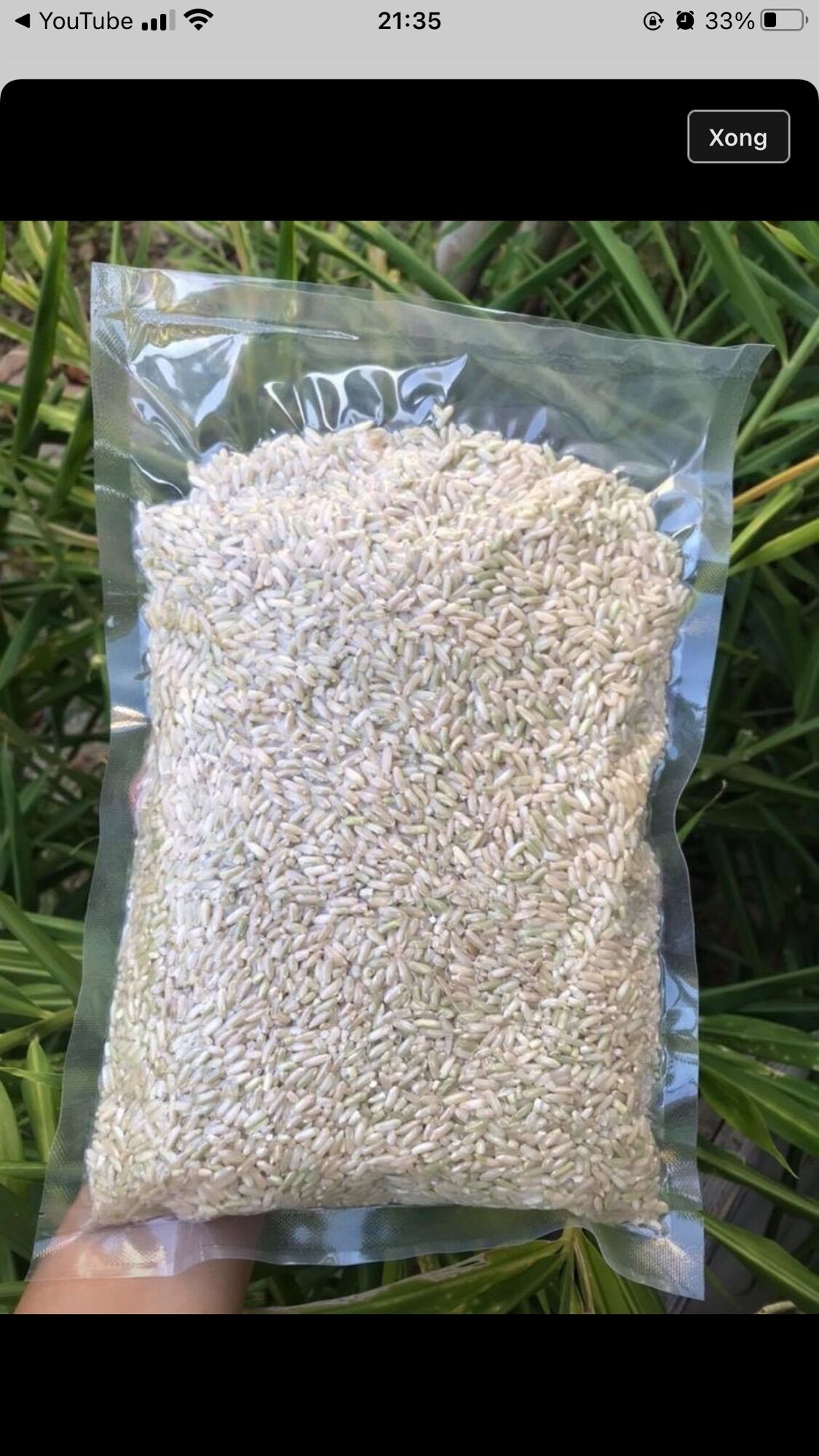 3kg gạo lứt sén cù Điện Biên