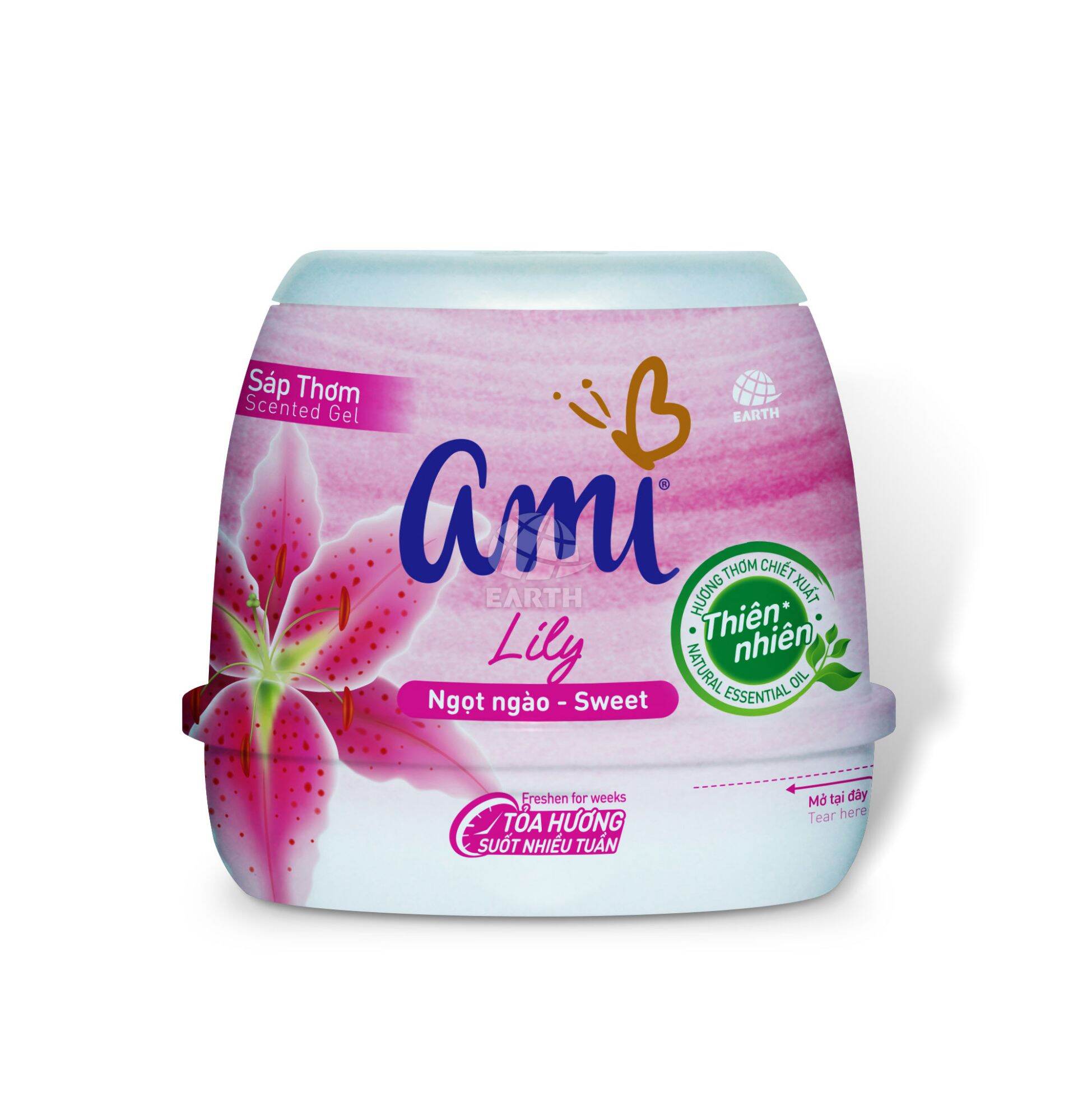 Sáp thơm khử mùi Ami 200 g - Lily ngọt ngào