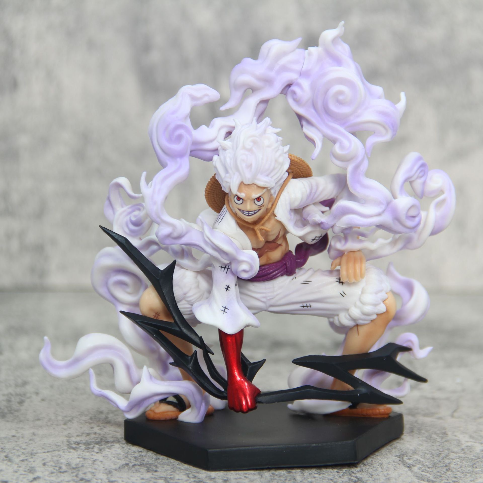 Mô hình luffy gear 5 trạng thái chiến đấu cực ngầu