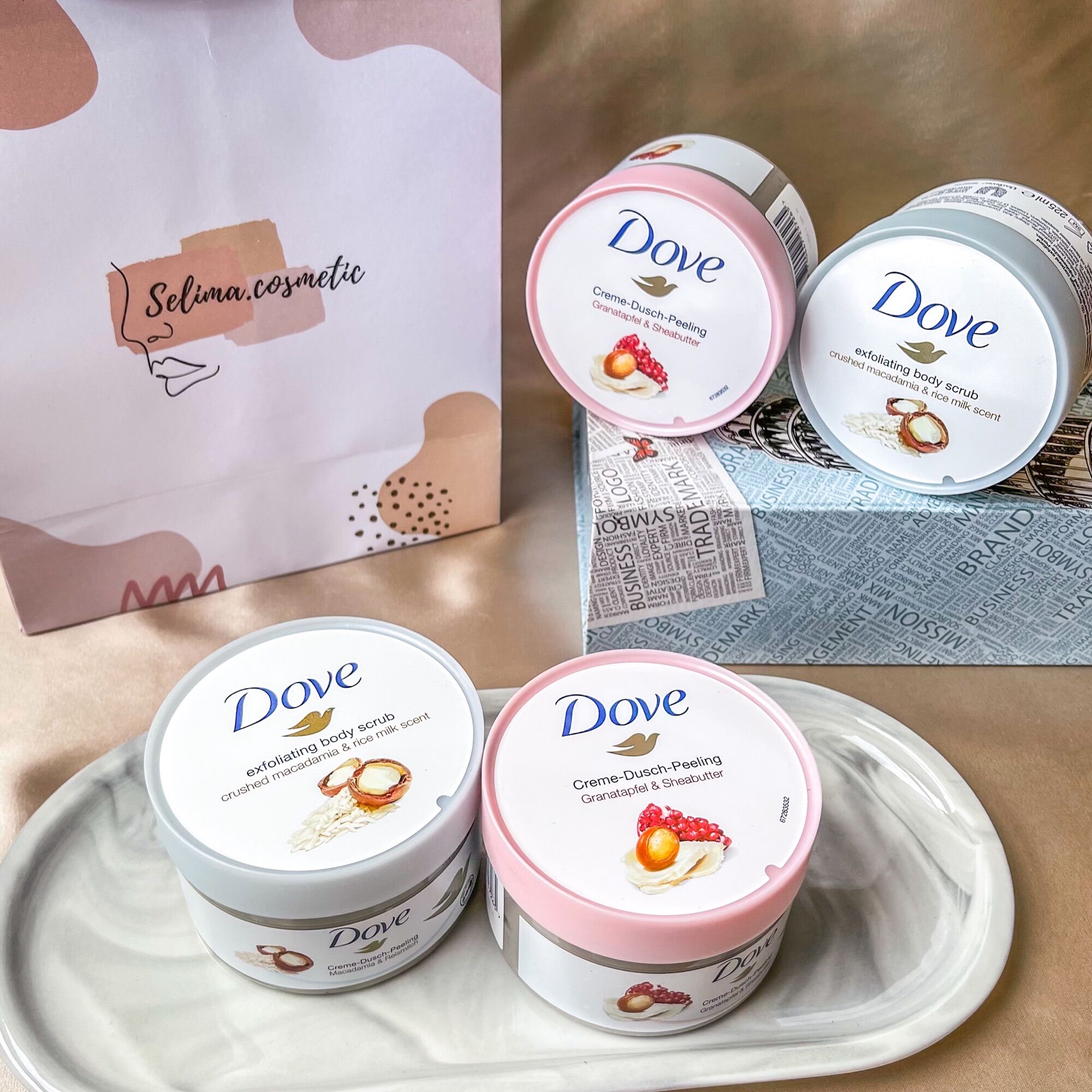 BILL ĐỨC - DOVE TẨY DA CHẾT BODY