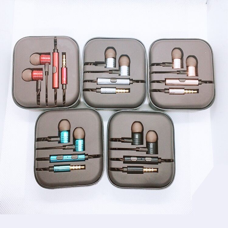 Tai nghe Xiaomi, tại nghe nhét tai supper bas âm thanh hay trung thực sống động dây bọc dù