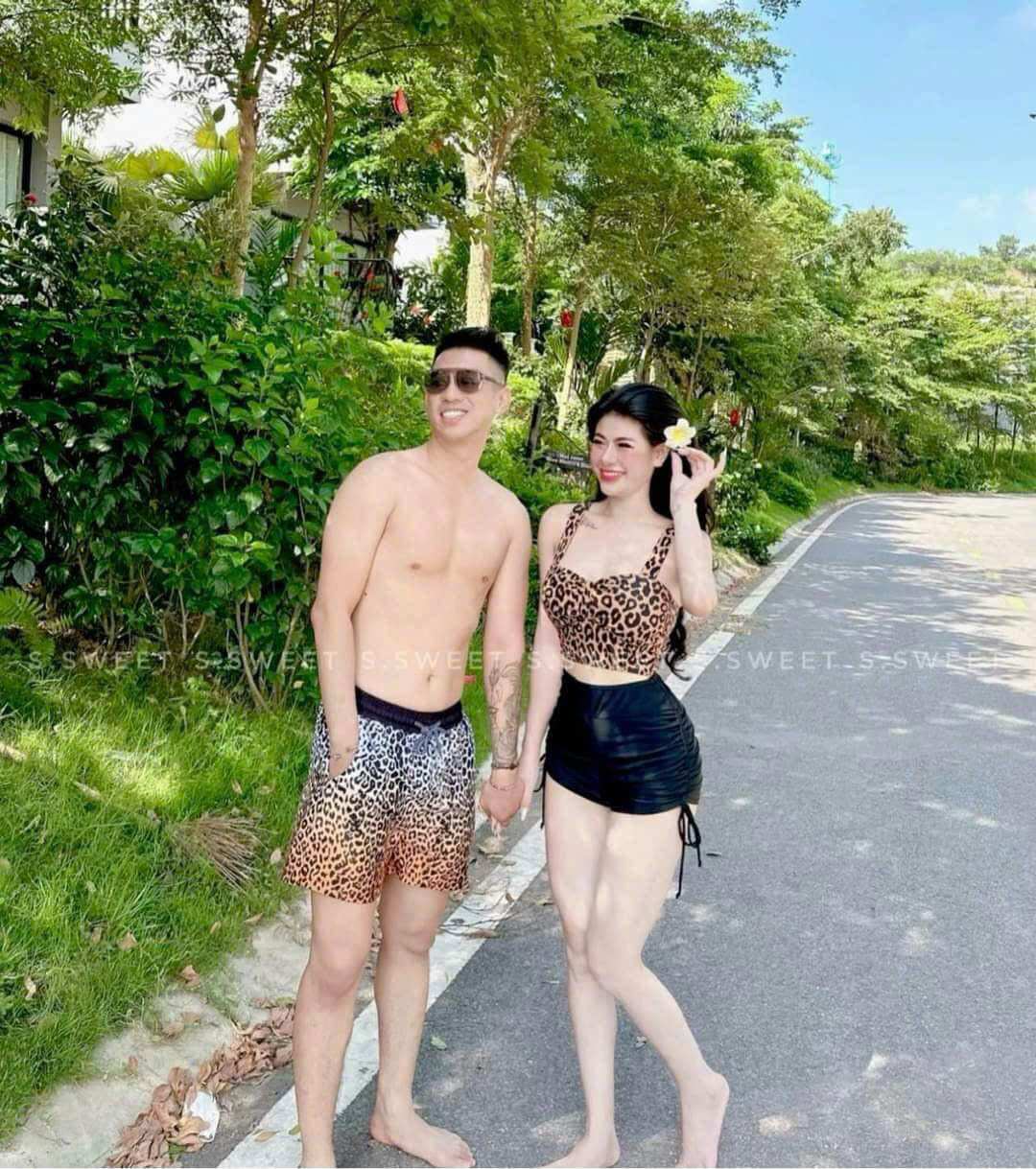 Sét đồ bơi cặp sét coup đi biển Bikini SG hoạ tiết da beo sang trọng quần bơi nam kèm bộ bơi nữ quần bơi rút- COUPDB