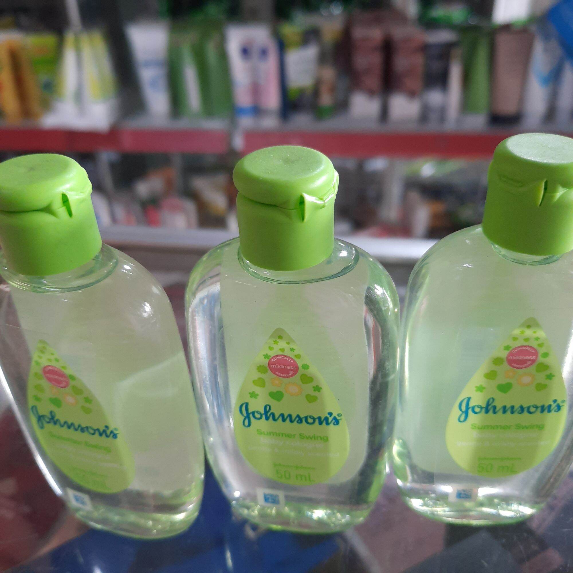 Nước hoa gohnson"s màu xanh lá 50ml
