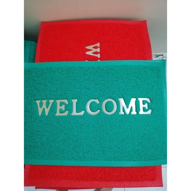 Thảm Lau Chân Nhựa WELCOME Siêu Hít