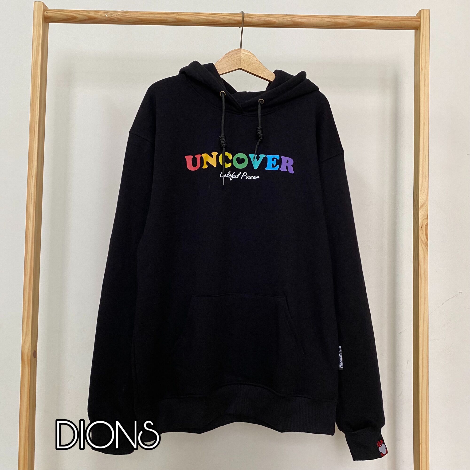 Áo Khoác Hoodie UNCOVER Basic V2 Full Tag Vải