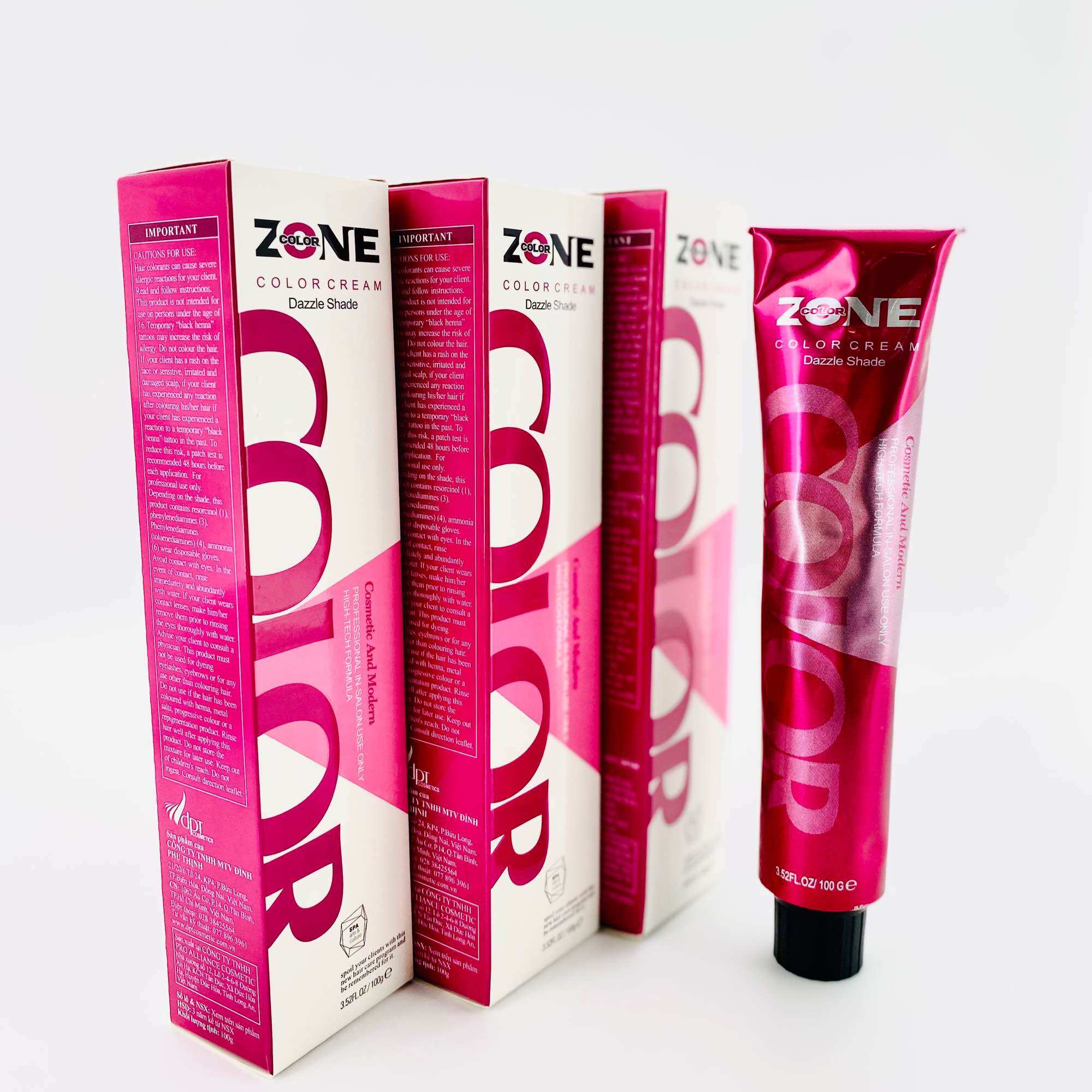 Màu zone thuốc nhộm zone 100ml