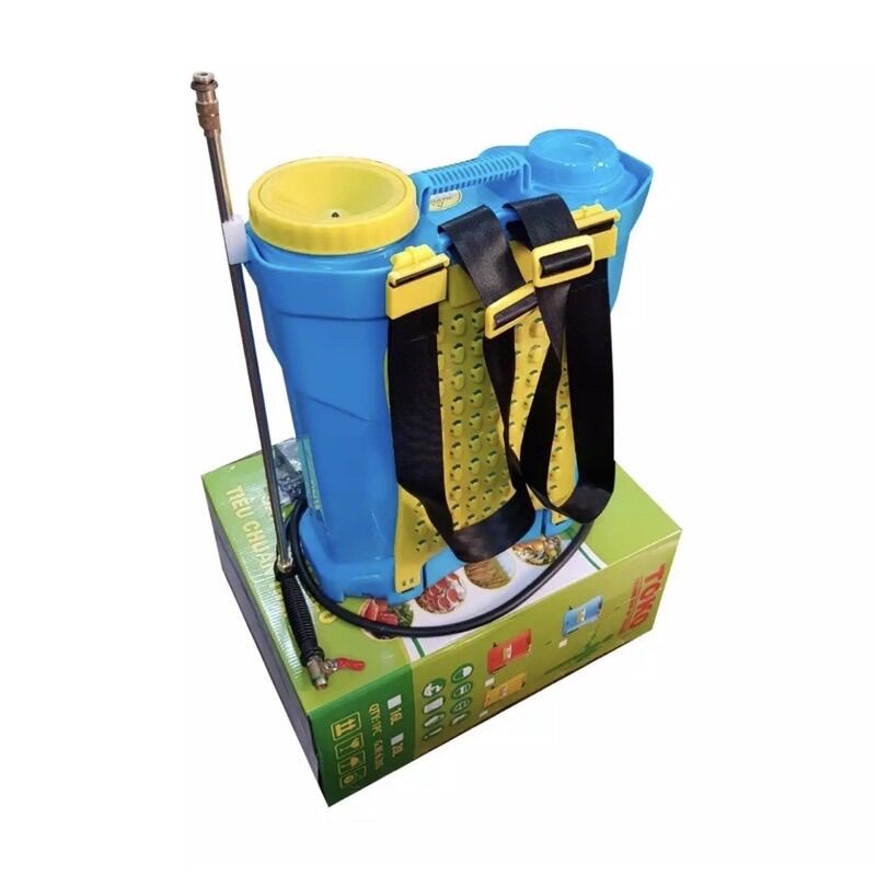 BÌNH XỊT ĐIỆN BƠM ĐƠN 16LÍT TOKO 12/8Ah