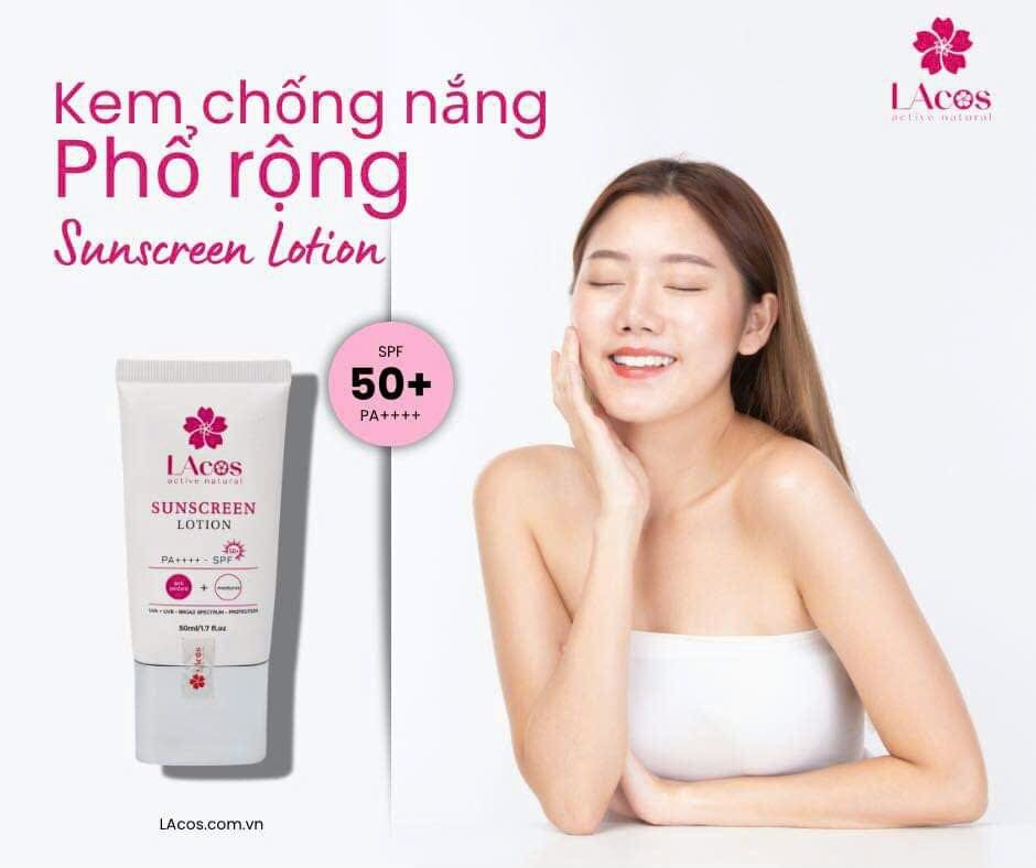Kem chống nắng Phổ Rộng LAcos