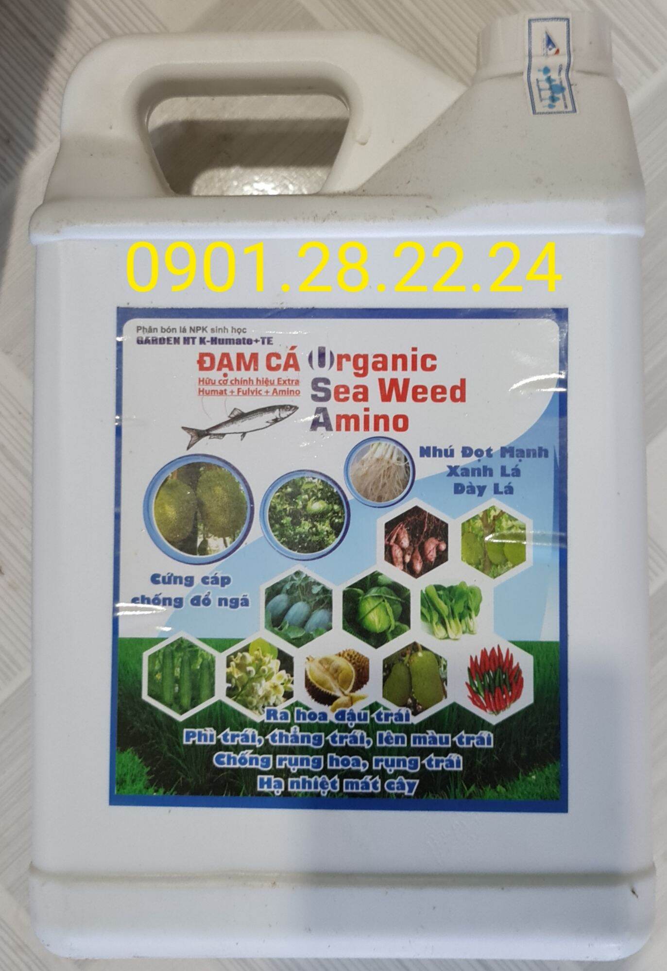Roots - đạm cá oganic hữu cơ 5 lít
