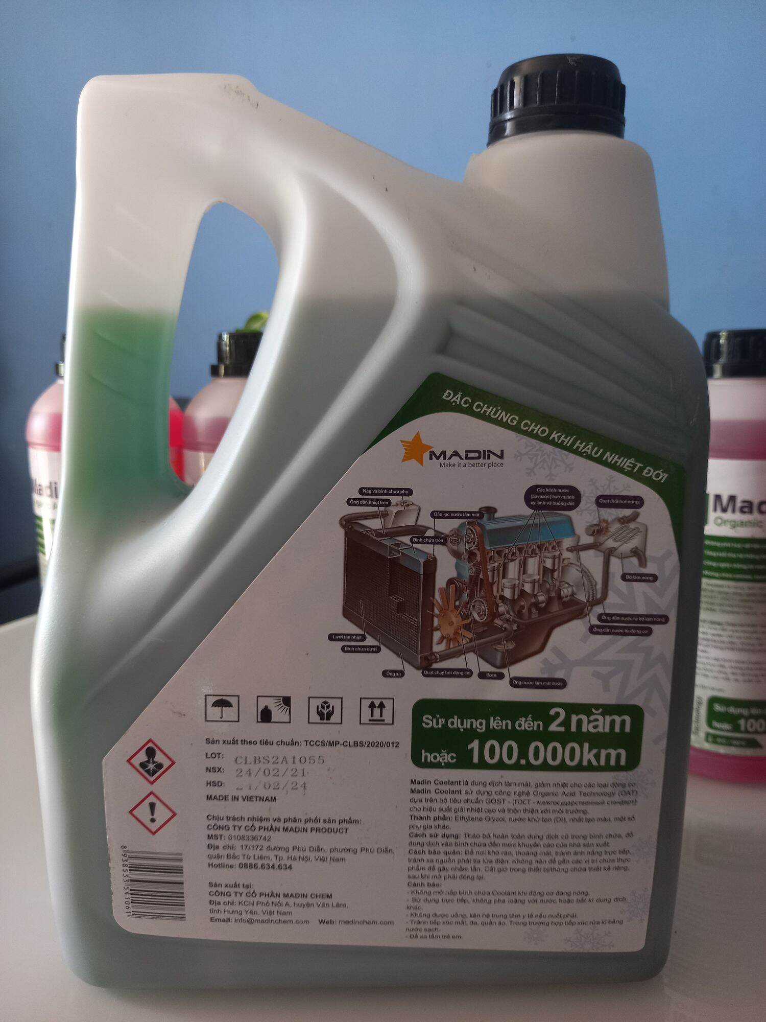 Nước làm mát động cơ