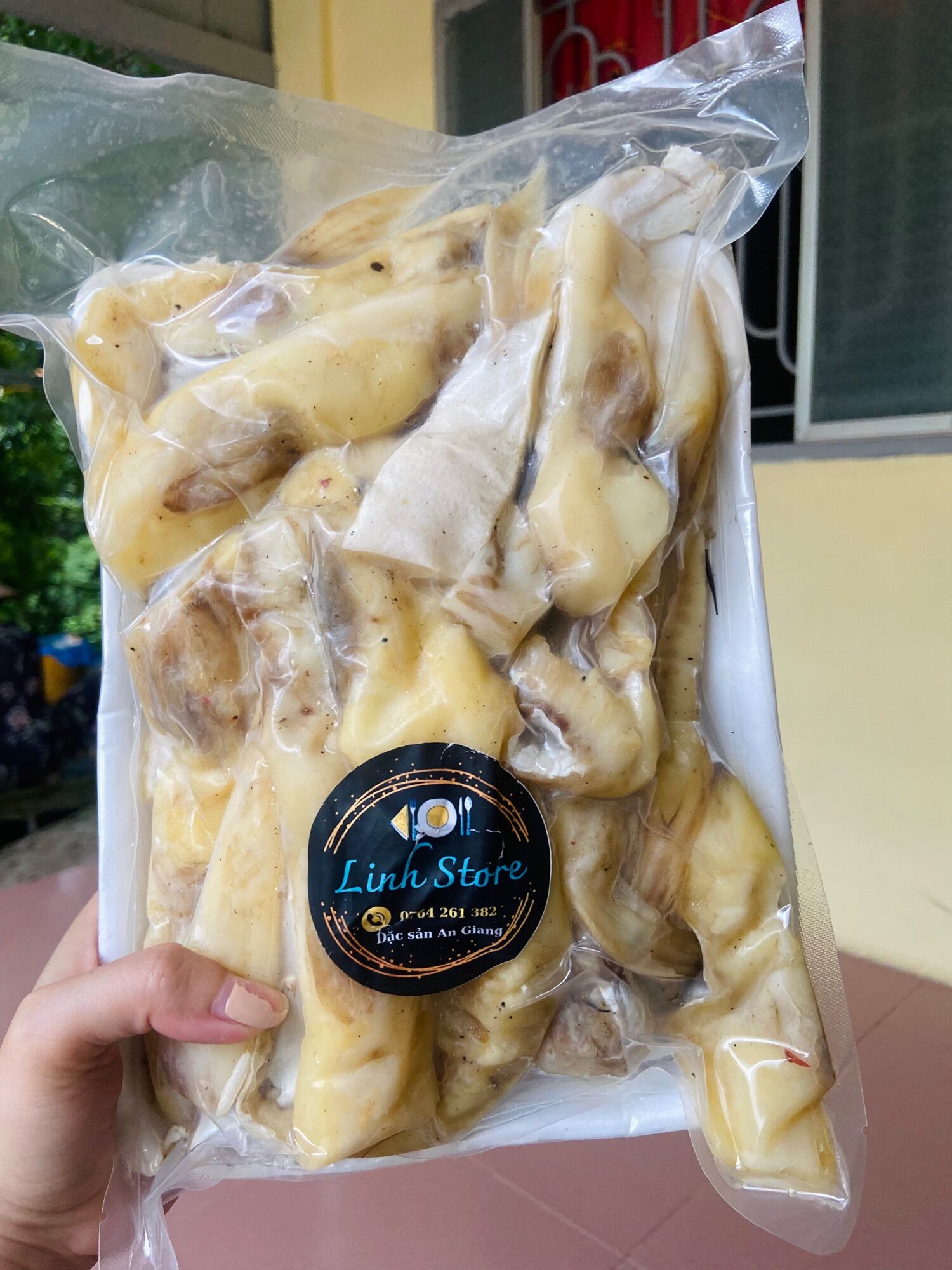 500g Khô lường cá tra phồng 3 nắng An Giang