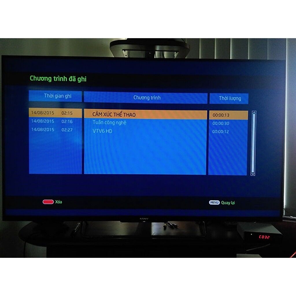 Đầu Thu Kĩ Thuật Số Mặt Đất VNPT-iGate DVB-T2 T202 HD (Tặng Cáp HDMI)