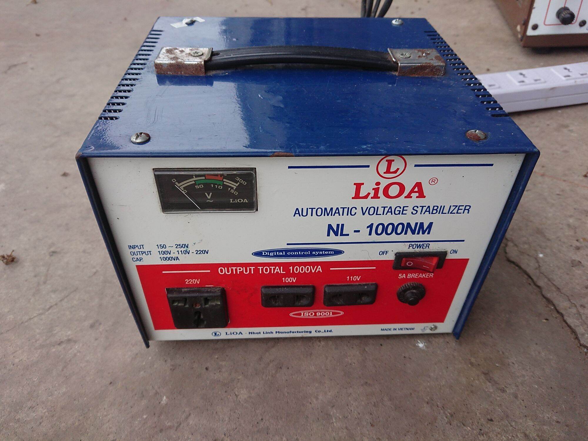 Ổn áp lioa 1kva nl-1000nl hàng cũ đã qua sử dụng tình trạng còn tốt