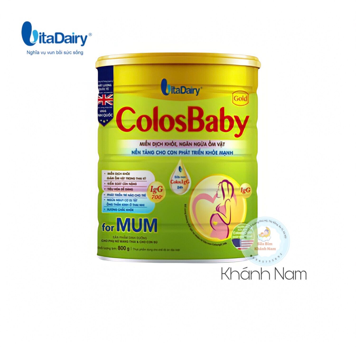 Sữa bầu Colosbaby for mum 800g