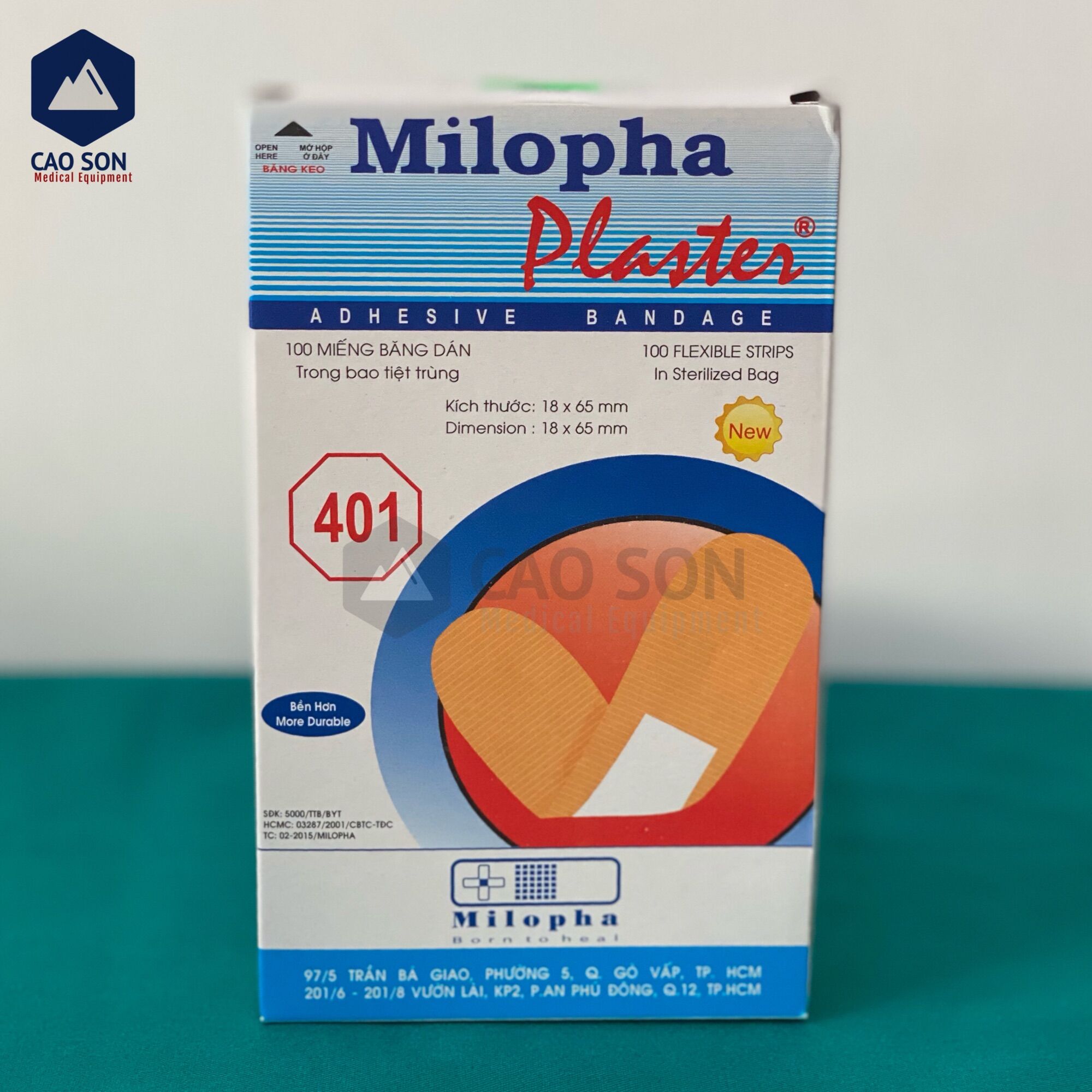 Băng Keo Cá Nhân MILOPHA (combo 10 miếng )