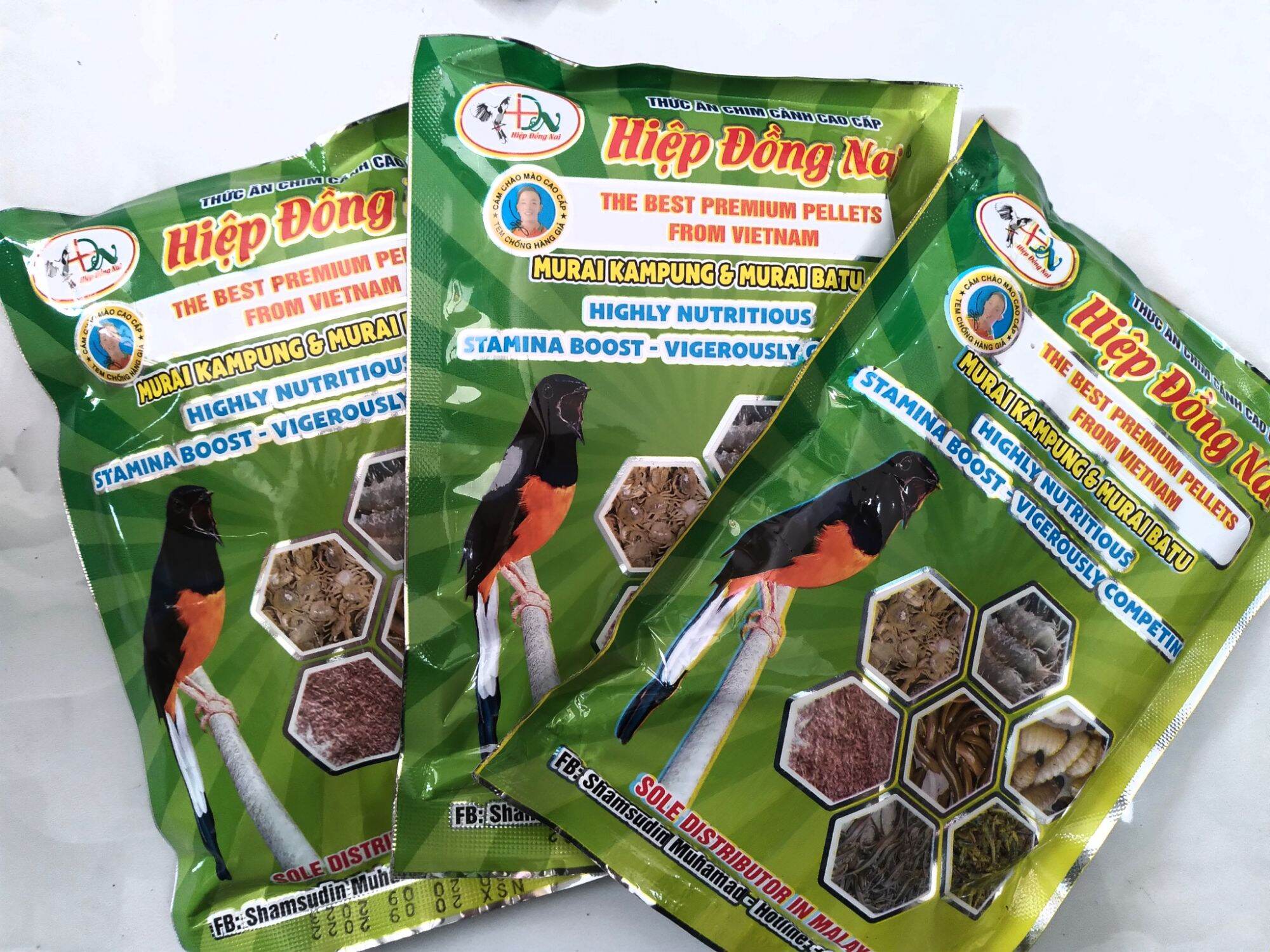 Hạt dinh dưỡng đậm đặc cho chòe than, chòe lửa, chòe đất Hiệp Đồng Nai 200g