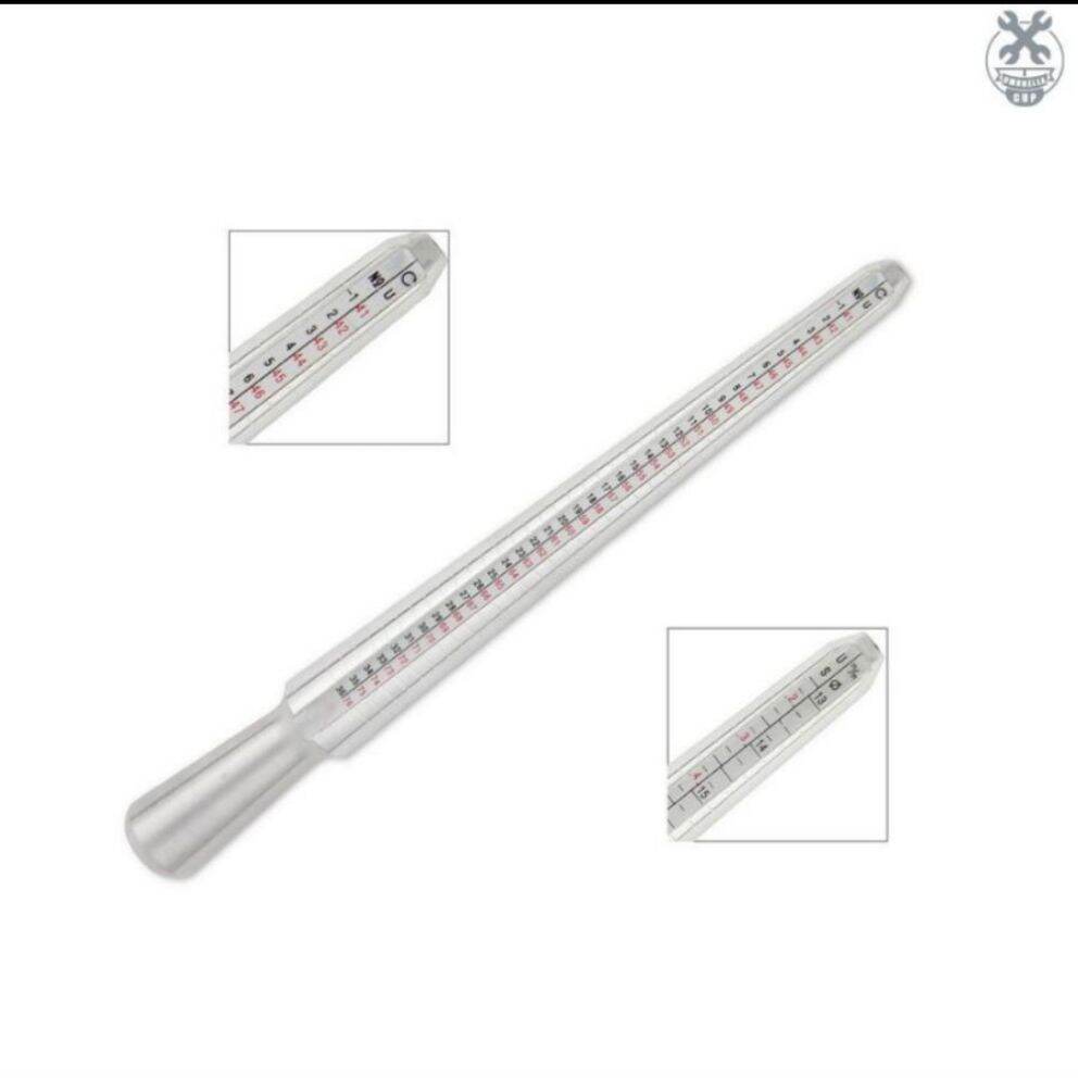 Dụng cụ đo nhẫn bằng inox có số trên mỗi vòng