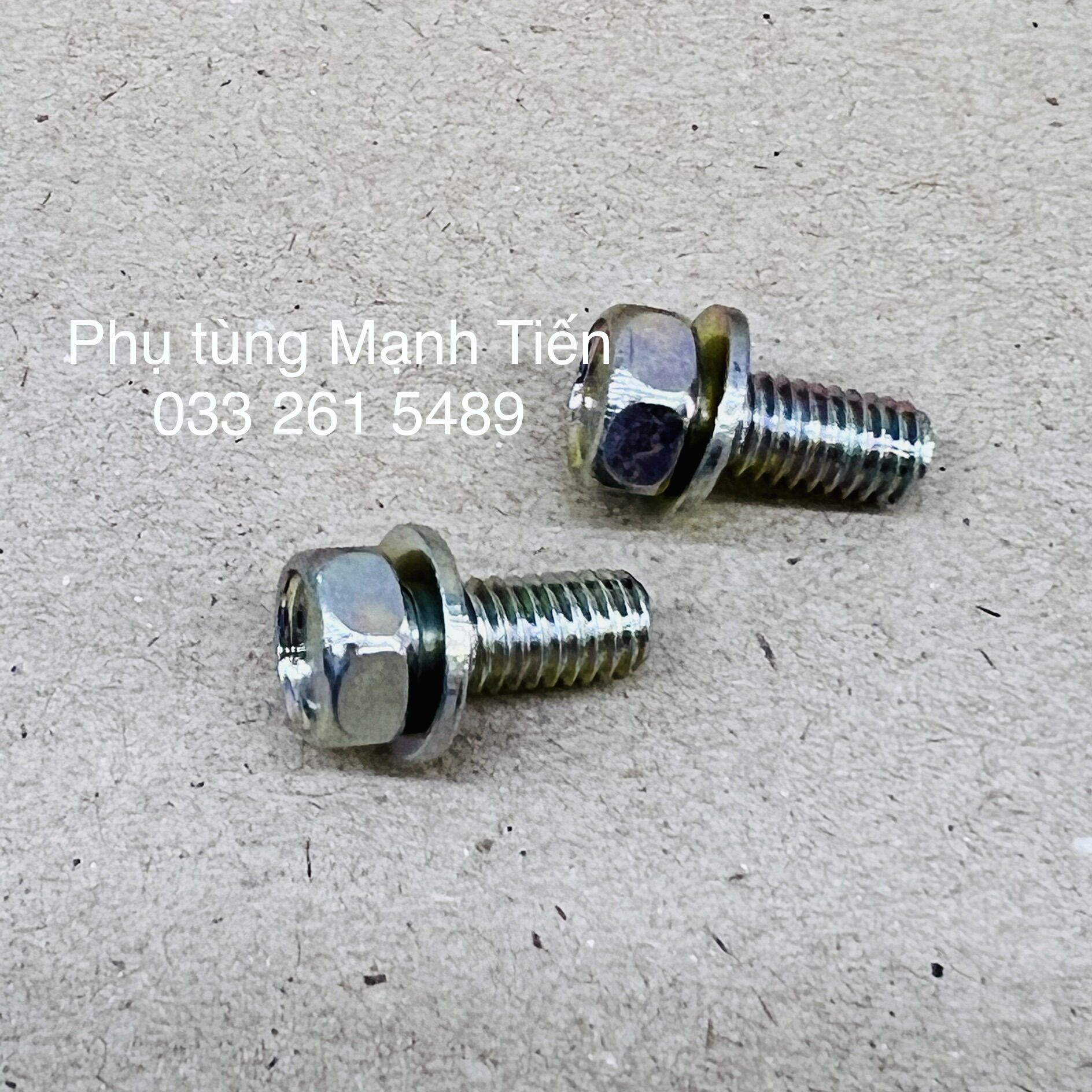 Bộ 2 ốc đầu lõm 6 li 1.5 phân (XB7.6)