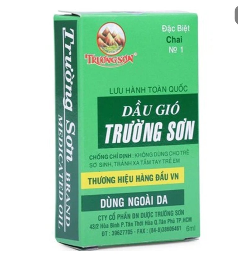 Dầu Gió Xanh Thiên Thảo (H/12c/12ml)