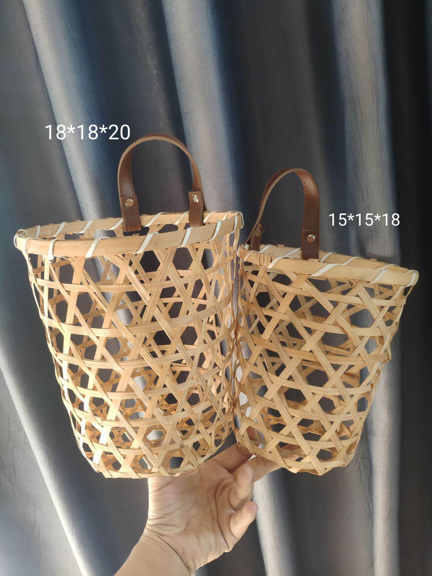 Giỏ tre treo tường