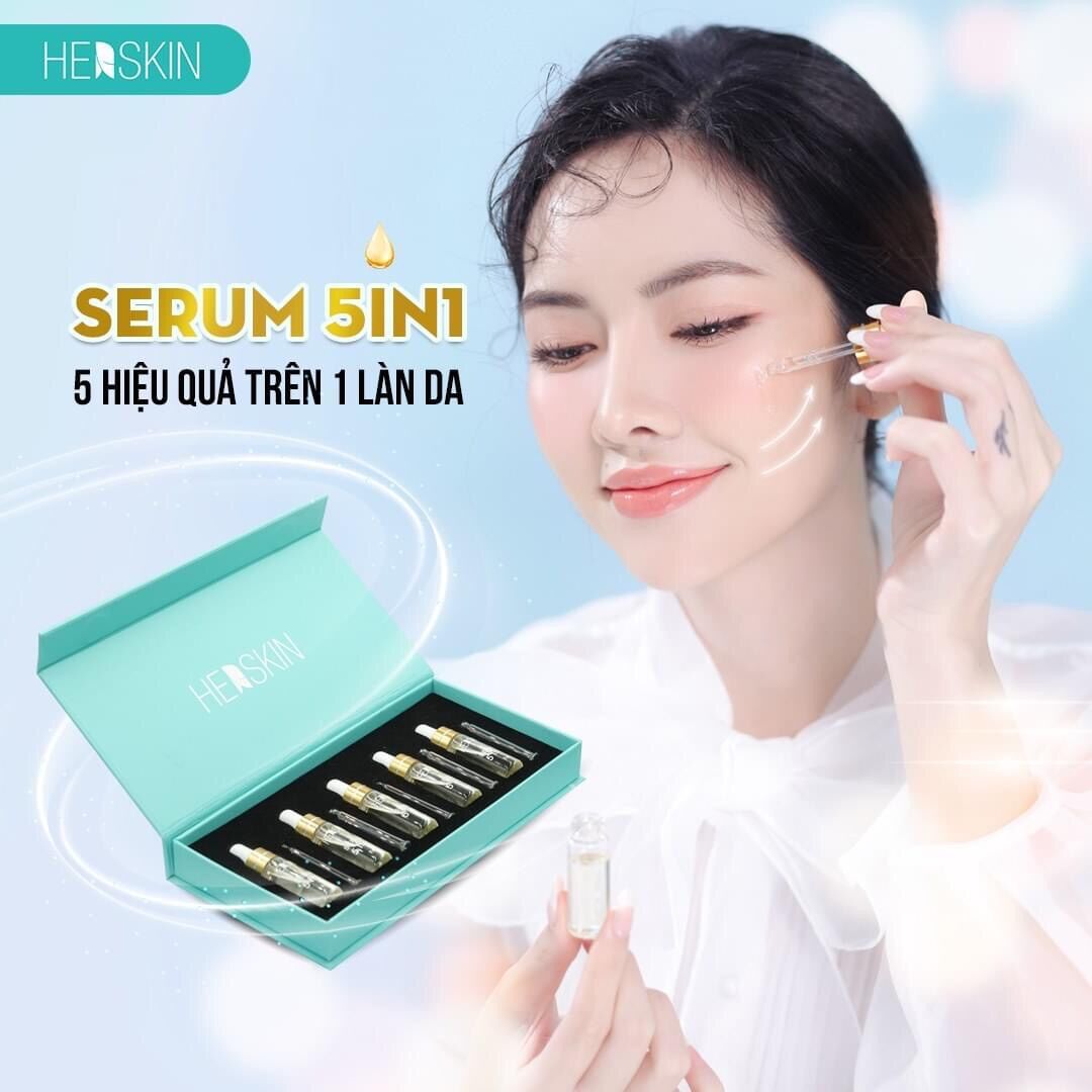 SERUM 5 IN 1 HERSKIN PRINCESS WHITE