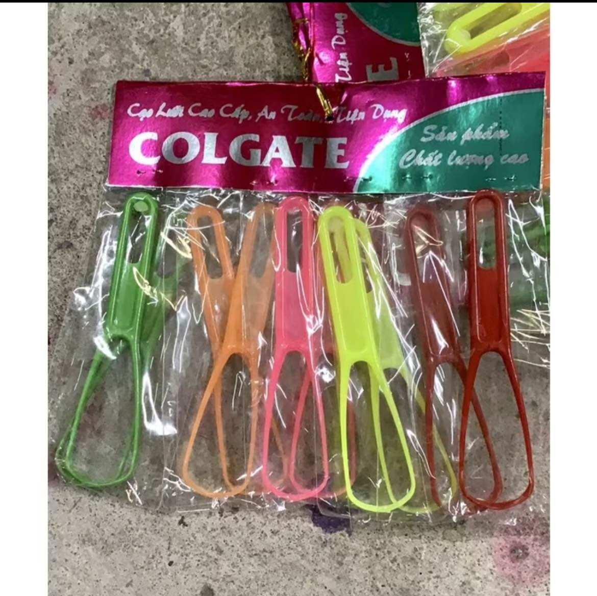 🔥Xả Kho_ Set 10 Cây Cạo Lưỡi Nhựa Colgat, Mẫu Rẻ, Vệ Sinh Răng Miêng