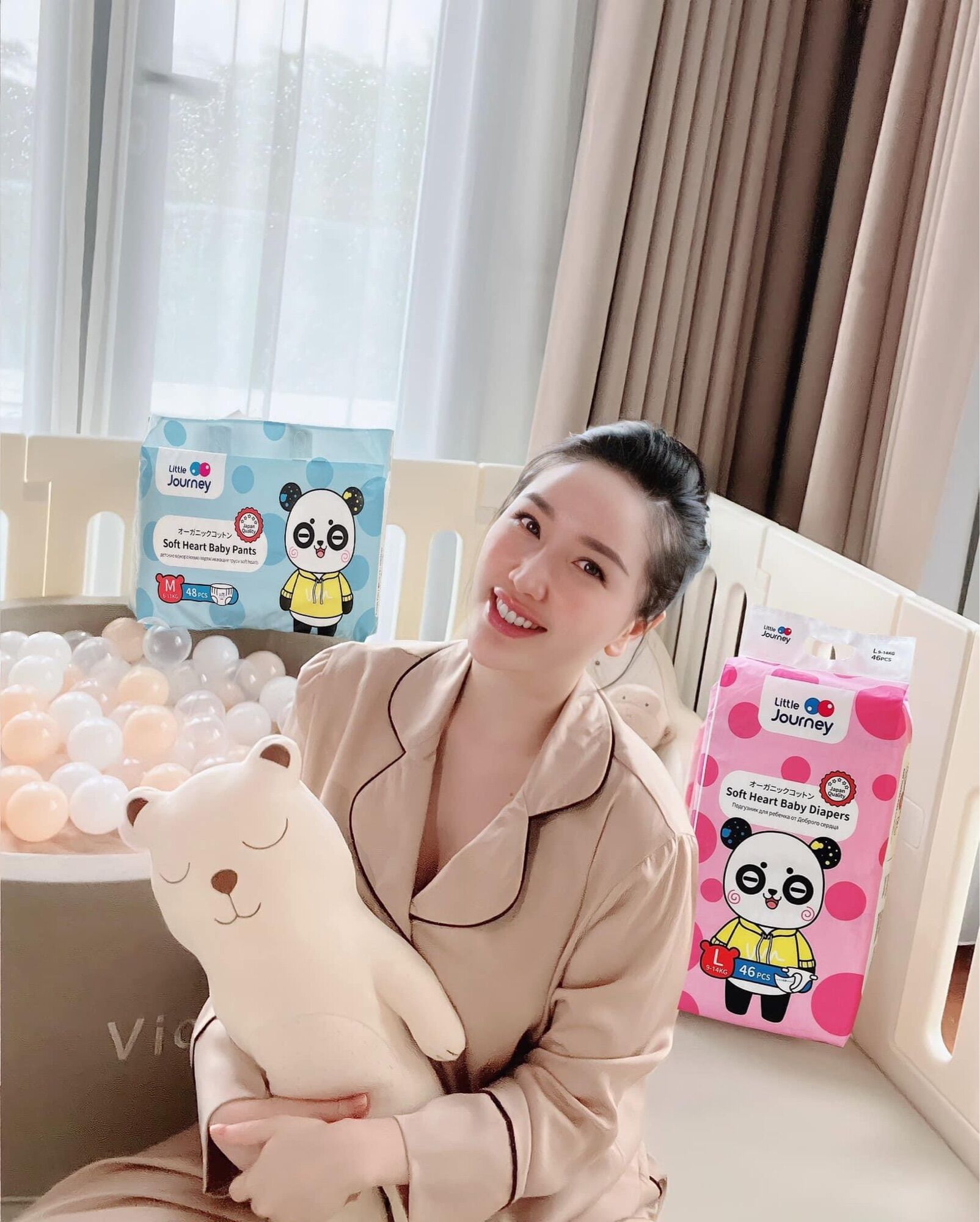 Combo 2 bịch tã dán bỉm little journey đủ size đồng giá