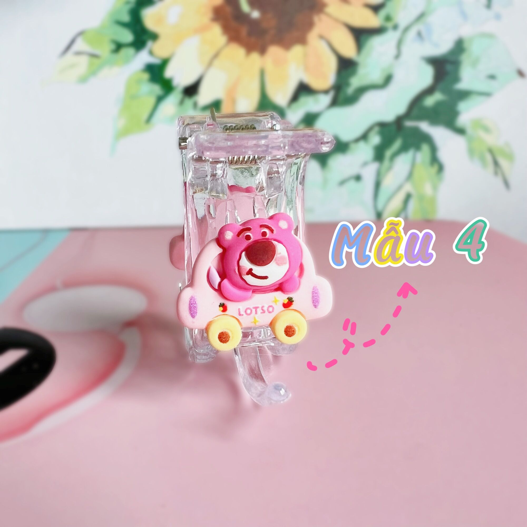 KẸP CÀNG CUA 3 RĂNG GẤU DÂU LOTSO
