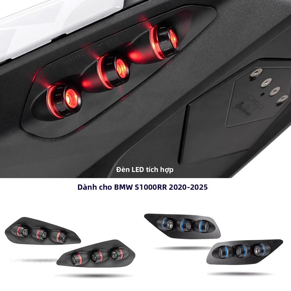 Đèn Hậu Xe Máy LED BMW S1000RR 2020-2024, Xi Nhan, Đèn Báo Rẽ, Đèn Hậu, Cặp Đèn, Màu Đen/xanh Dương/đỏ Giá 4,058,000 Đồng*Miễn phí vận chuyển