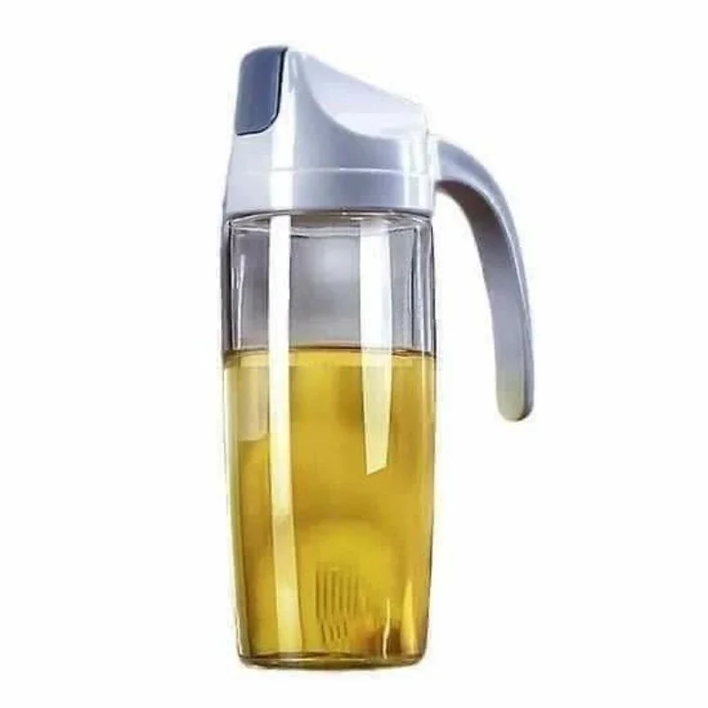 Bình rót đựng dầu ăn 600l tự động mở nắp