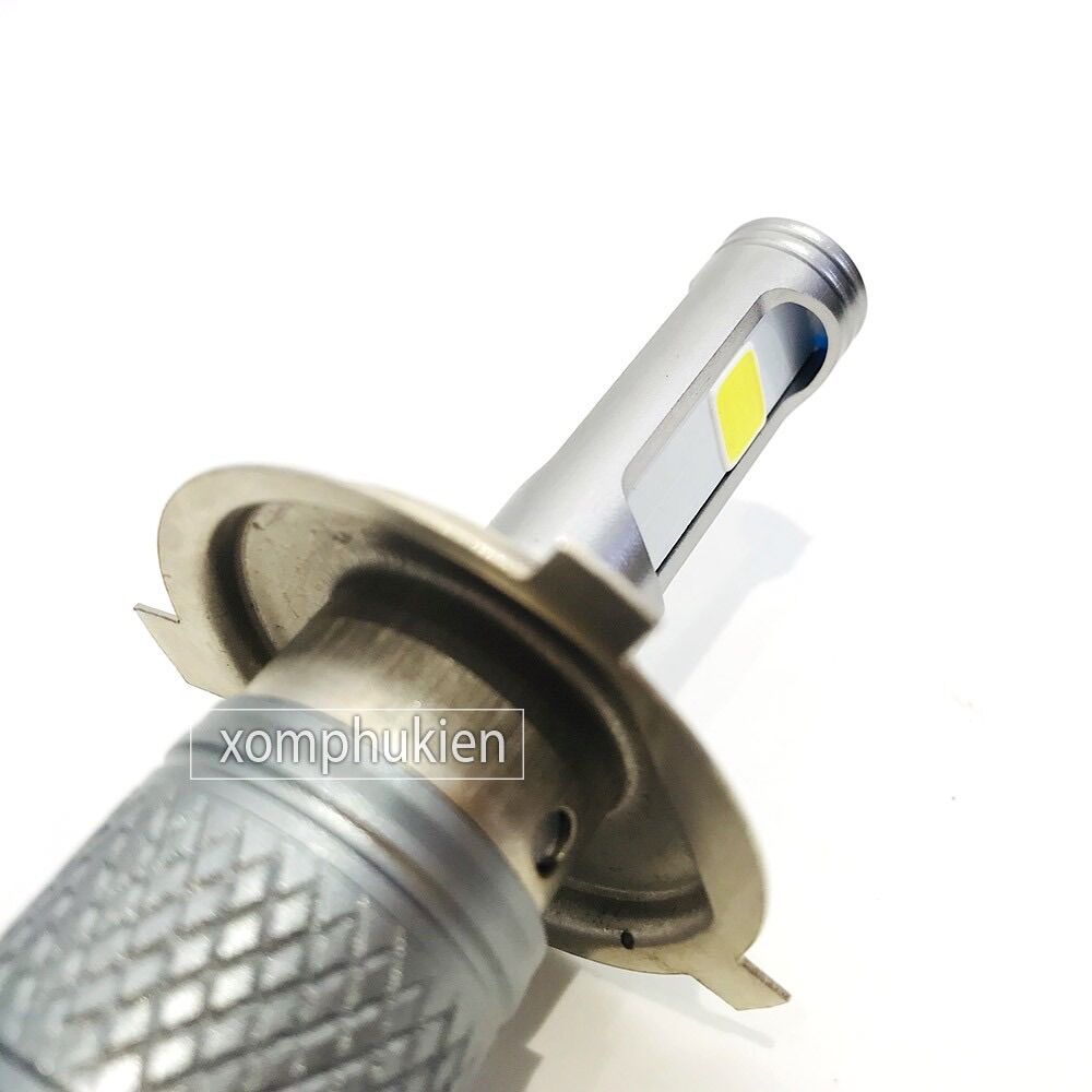 Đèn Led Xe Máy 2 Tim RTD Chân H4 và M5 [ Sáng Trắng ]
