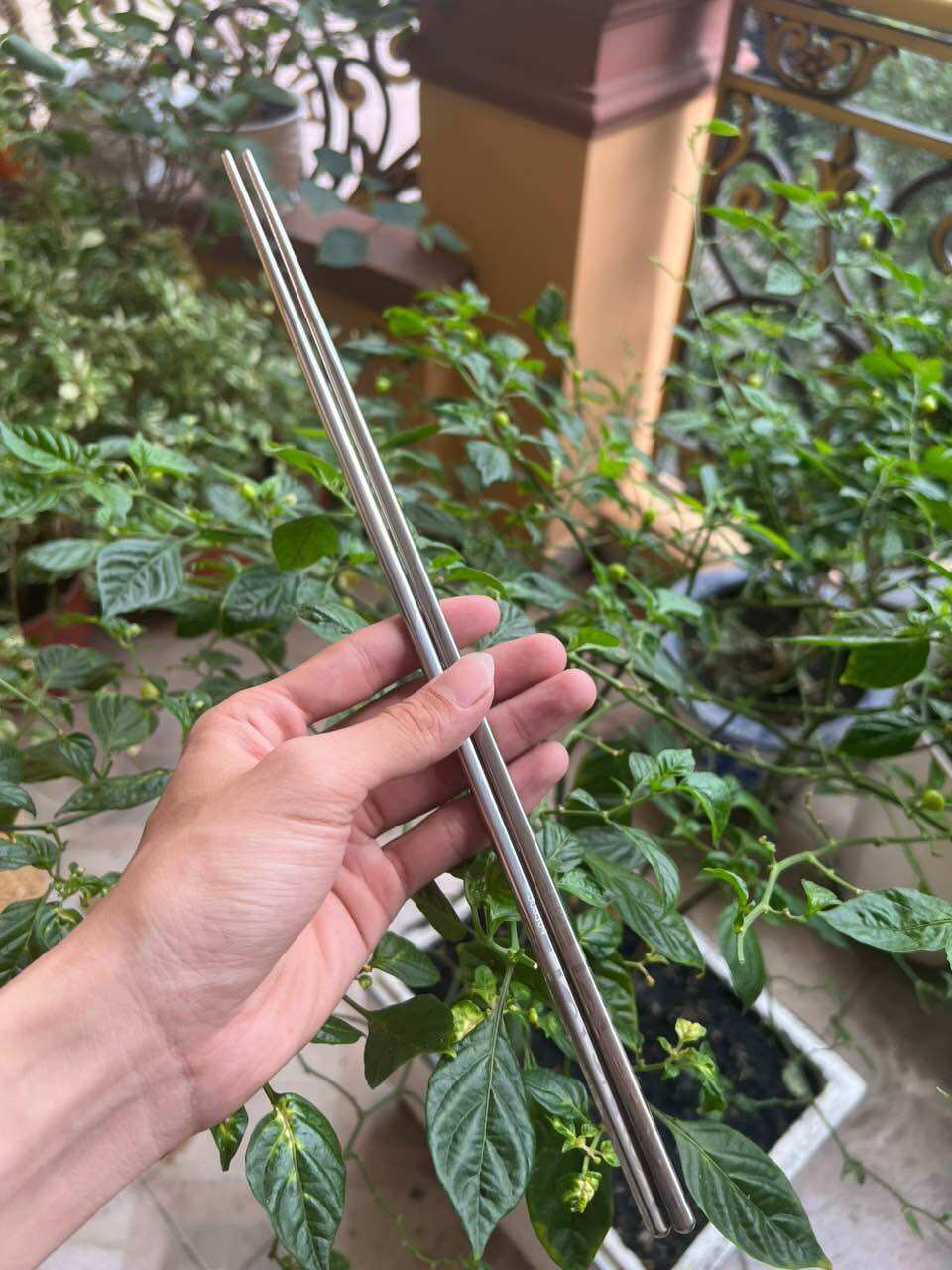 Đũa chiên, xào inox 304 dài 36cm