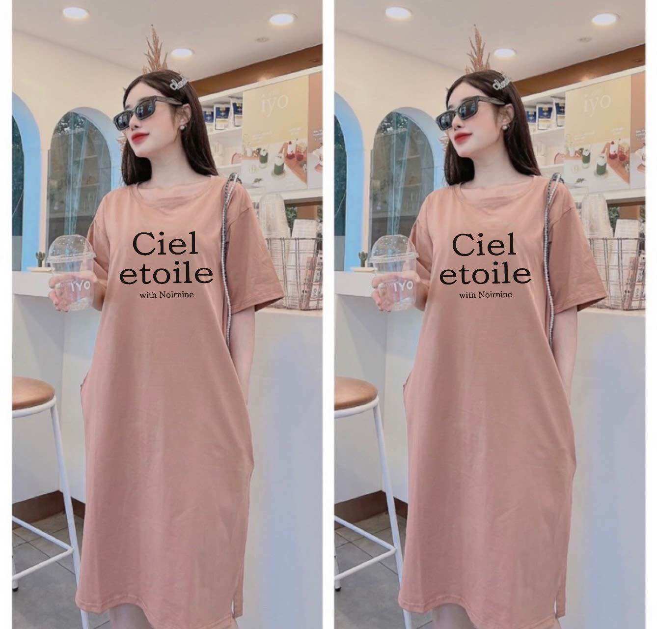 Đầm cotton dáng suông from rộng ( kèm ảnh thật)