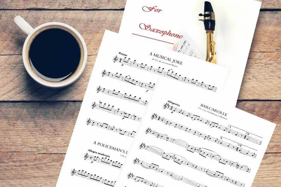 combo saxophone solo