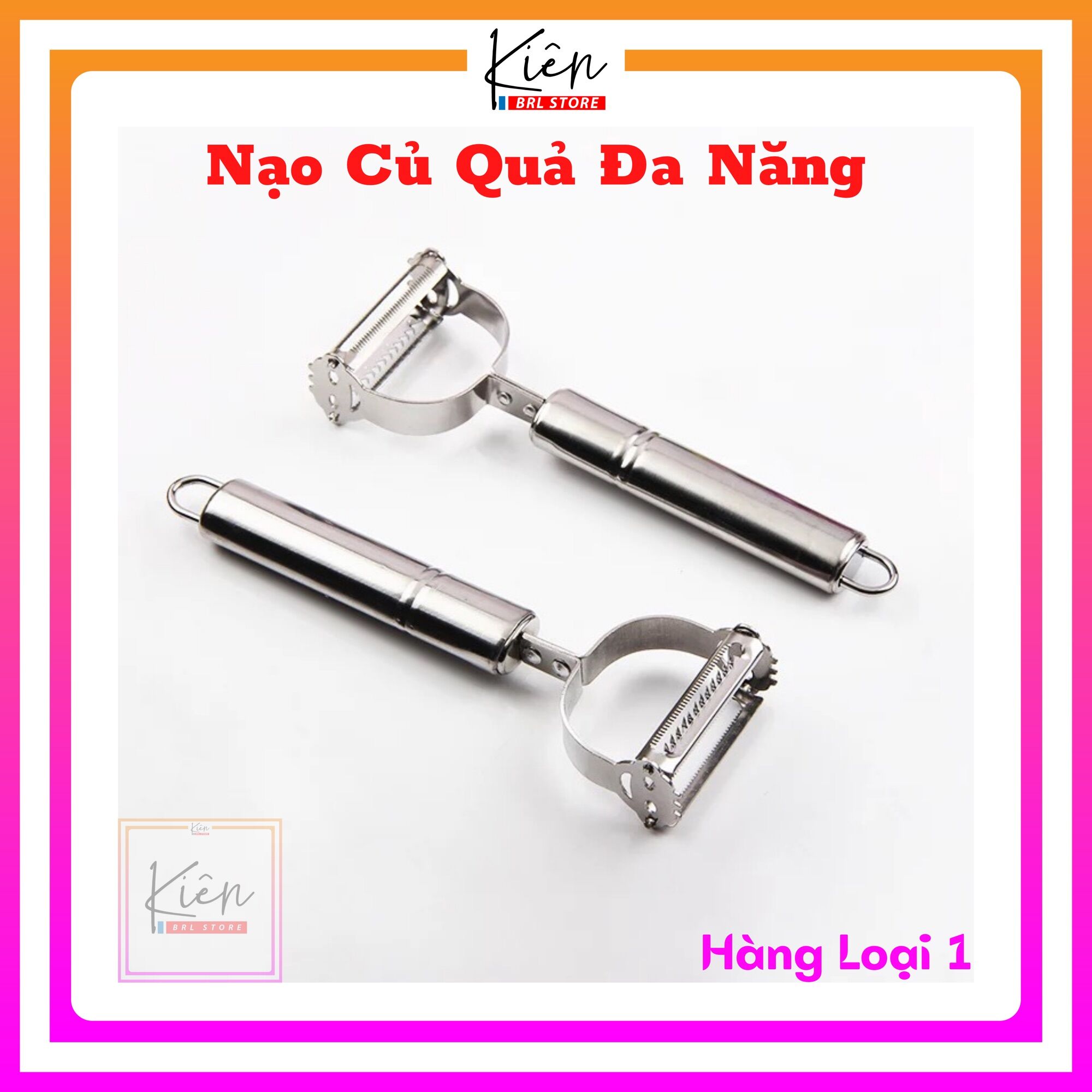 Nạo củ quả inox đa năng ,hàng loại 1 - nhiều chức năng tích hợp,dễ sử dụng