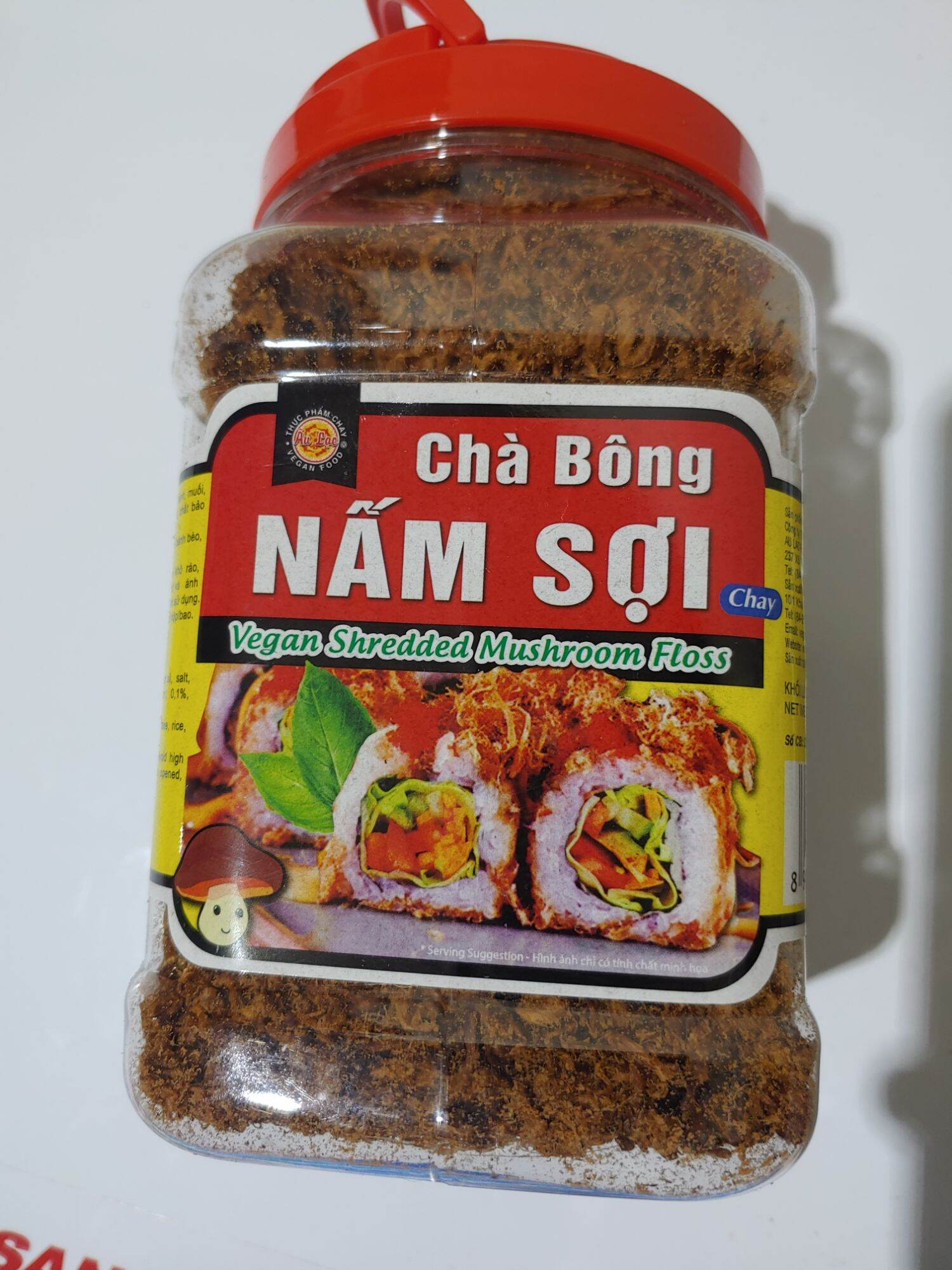 Chà bông nấm sợi chay Âu Lạc 250g