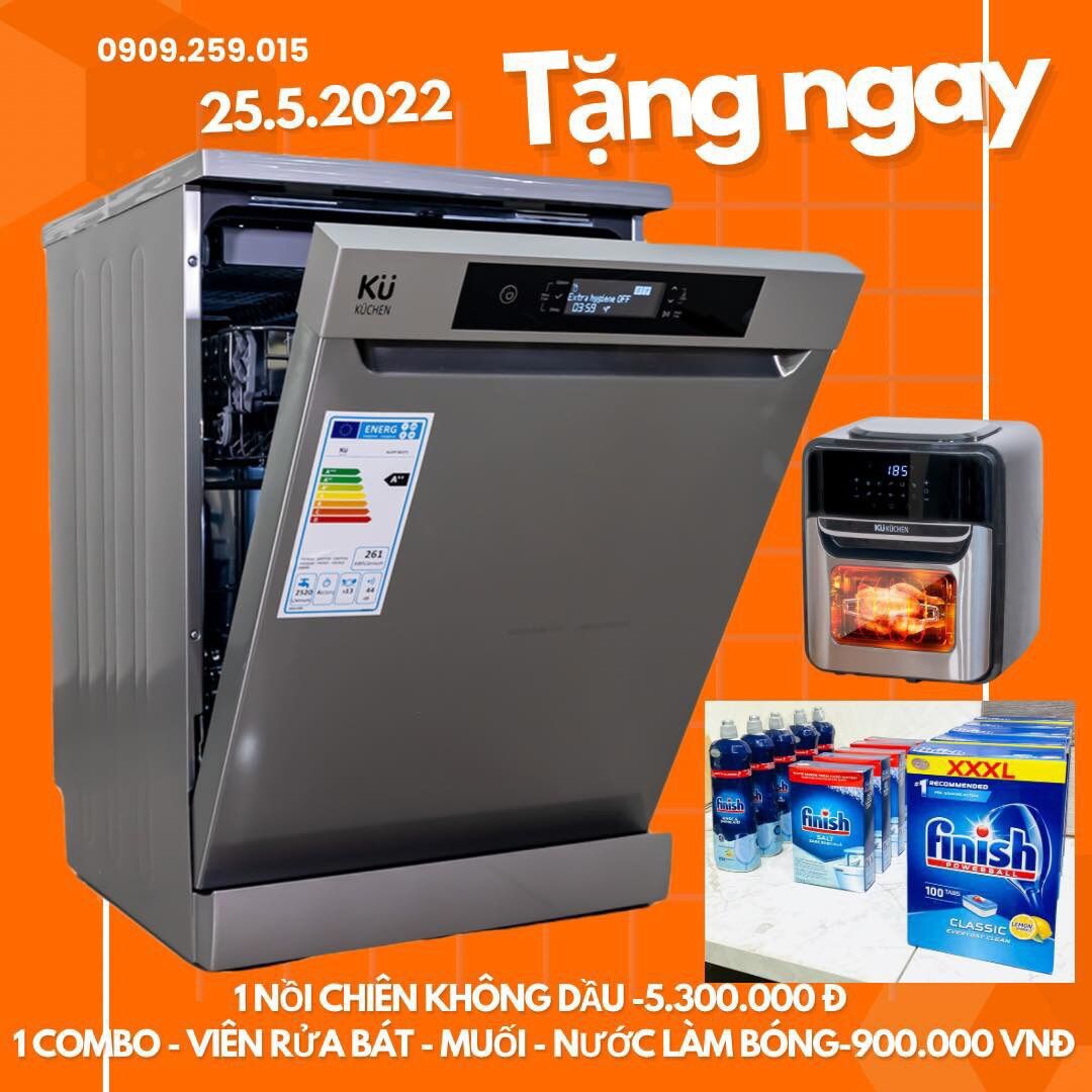 MÁY RỬA CHÉN KUCHEN KUPP 80373 - Hàng Chính Hãng Giá 31,900,000 Đồng*Miễn phí vận chuyển