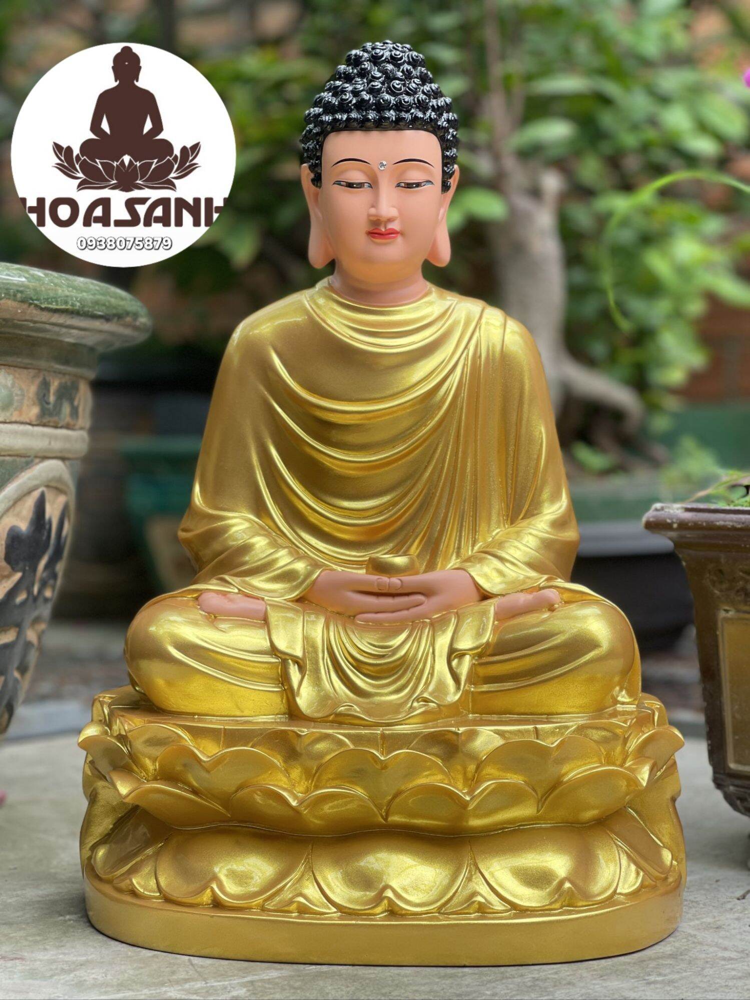 Tượng phật thích ca 45cm