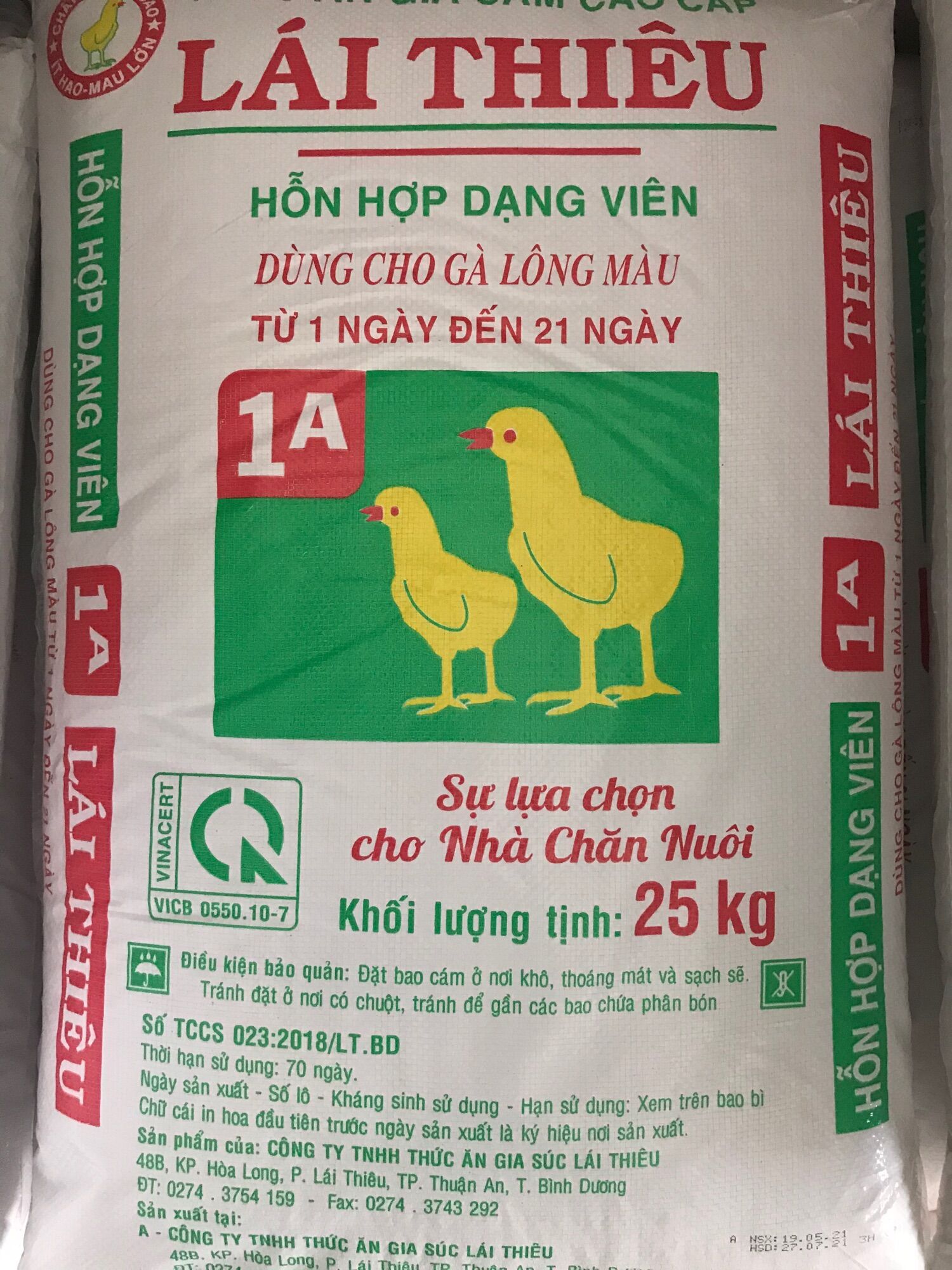 1kg Thức Ăn Hỗn Hợp Cho Gà Con