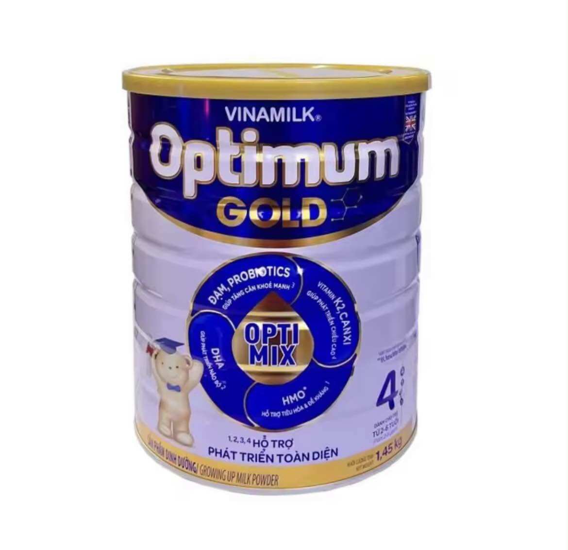 Sữa bột vinamilk optimum gold số 4 1,45kg - date 2025