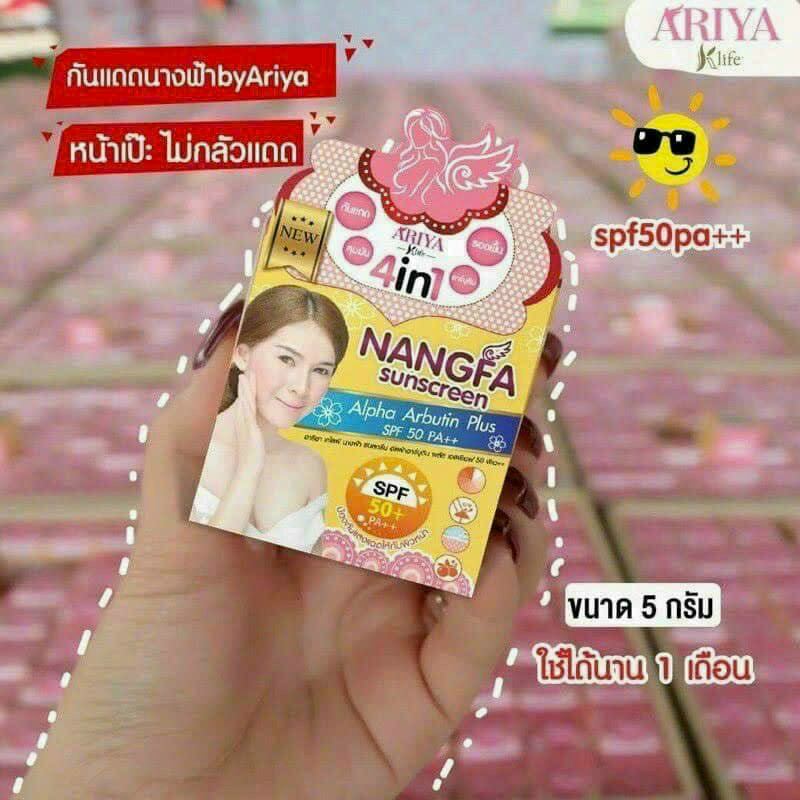 Kem chống nắng makeup nangfa chính hãng.4in1