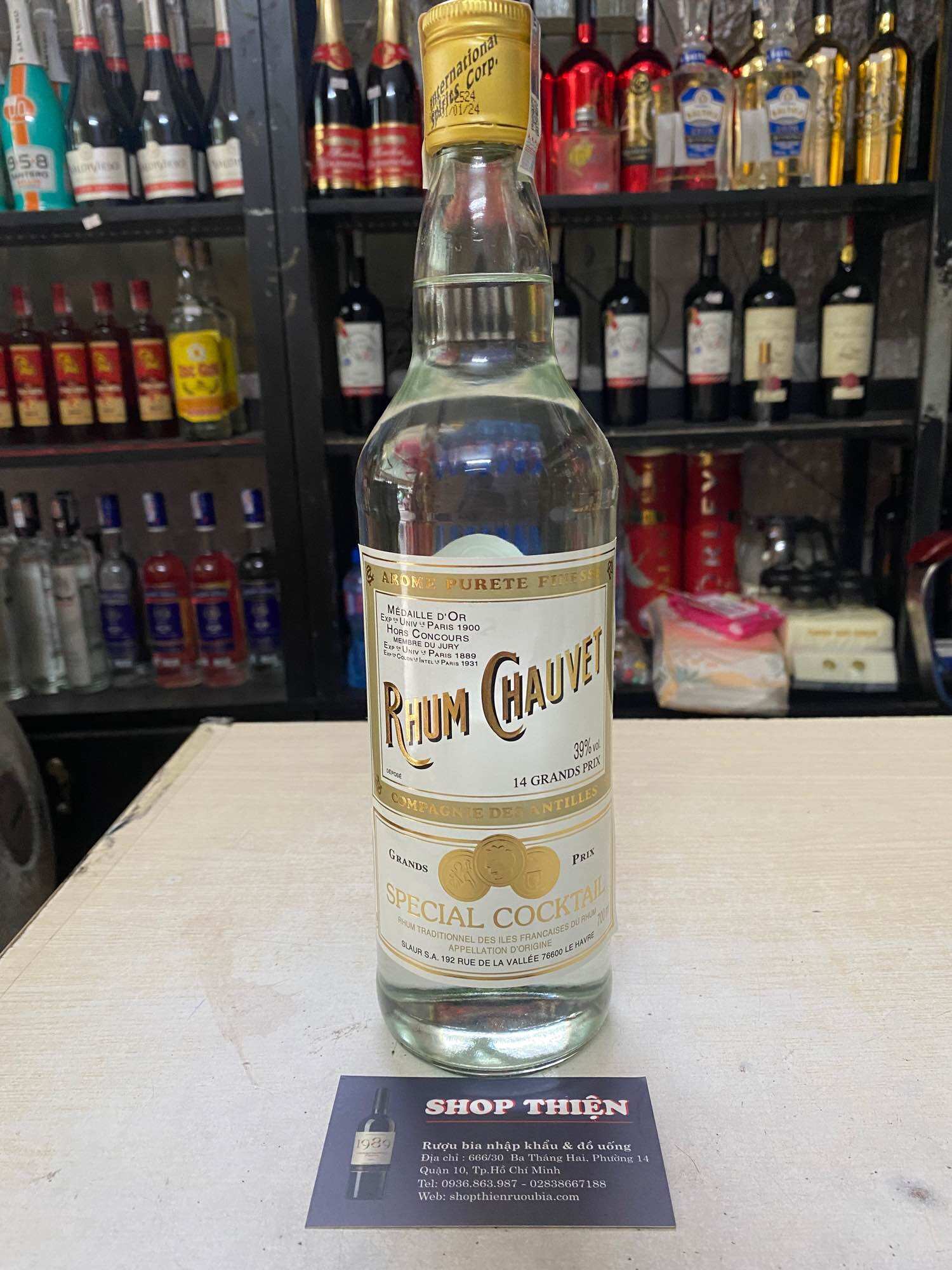 Rhum CHAUVET Việt Nam 39 700ml