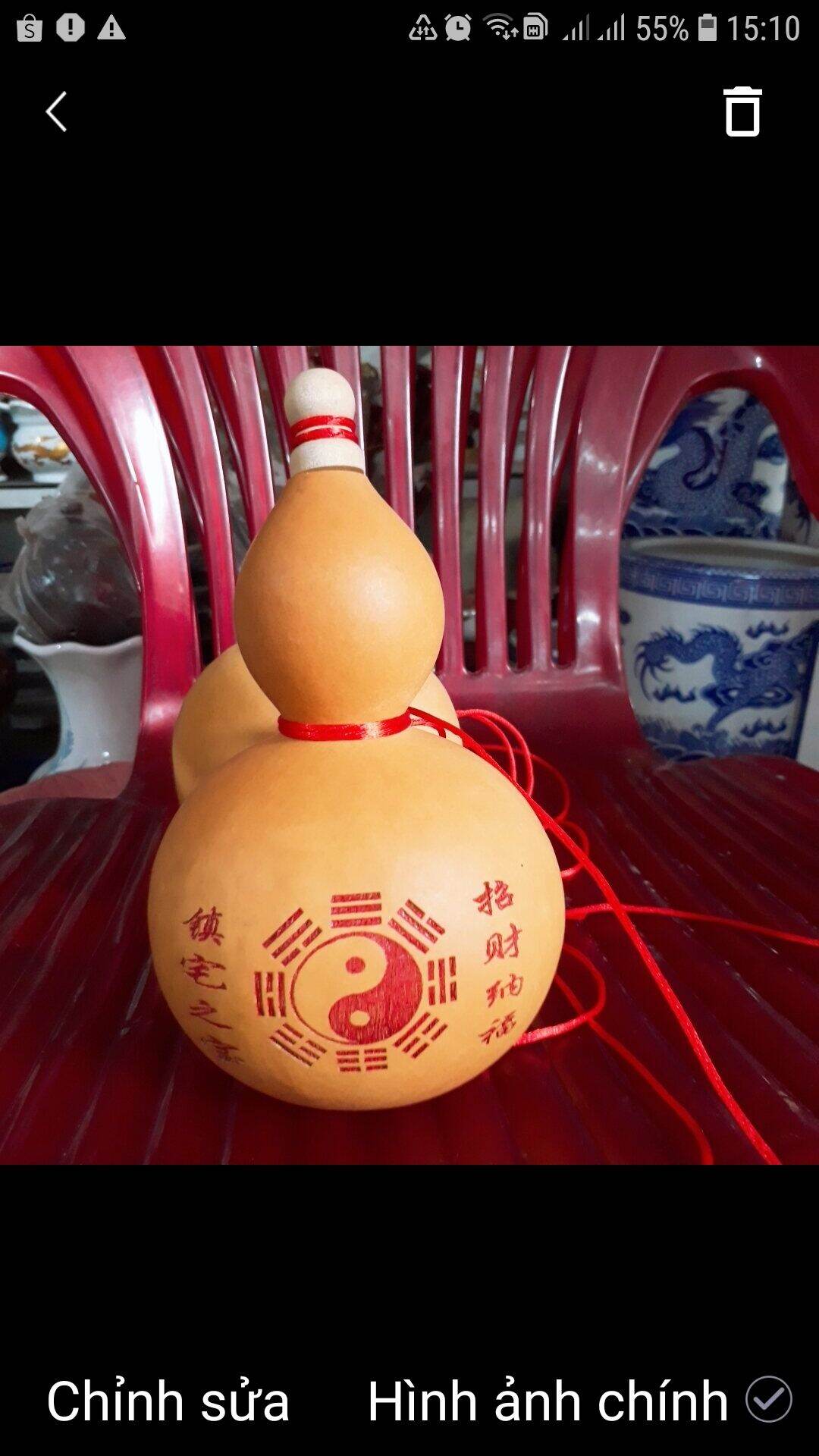 Trái bầu hồ lô khô